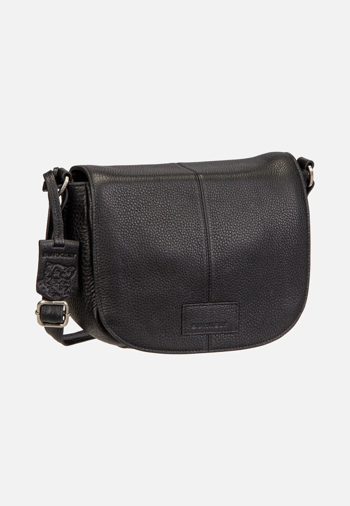 Burkely Soft Skylar 1000861 Round Black Saddle Bag