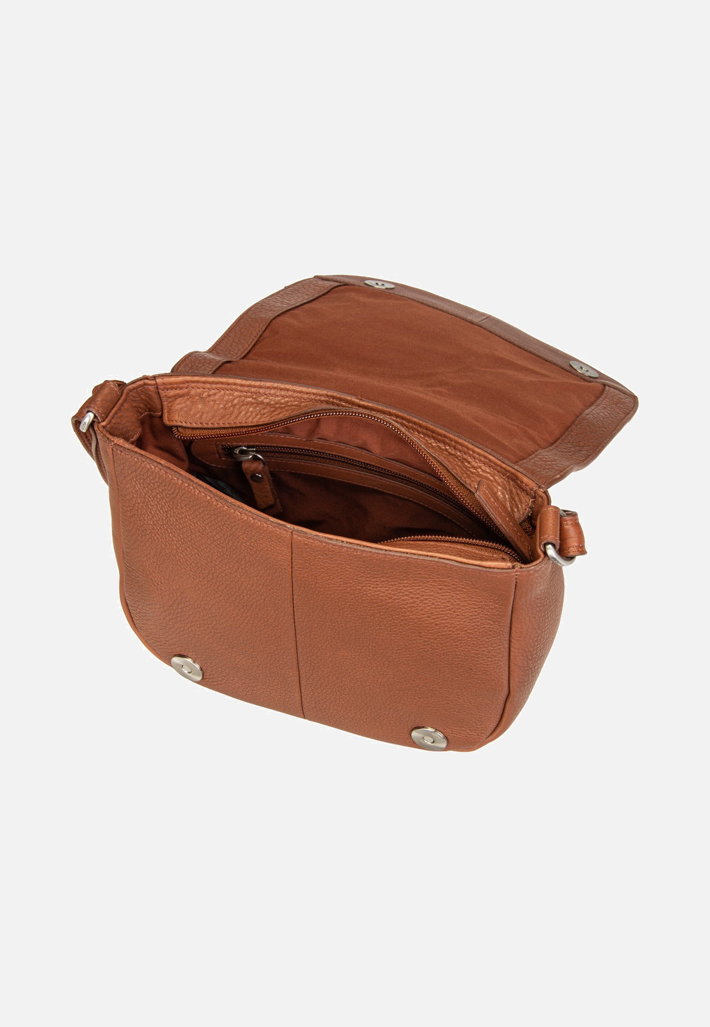 Burkely - Soft Skylar 1000861 Round Chestnut - Saddle Bag | Women-Image