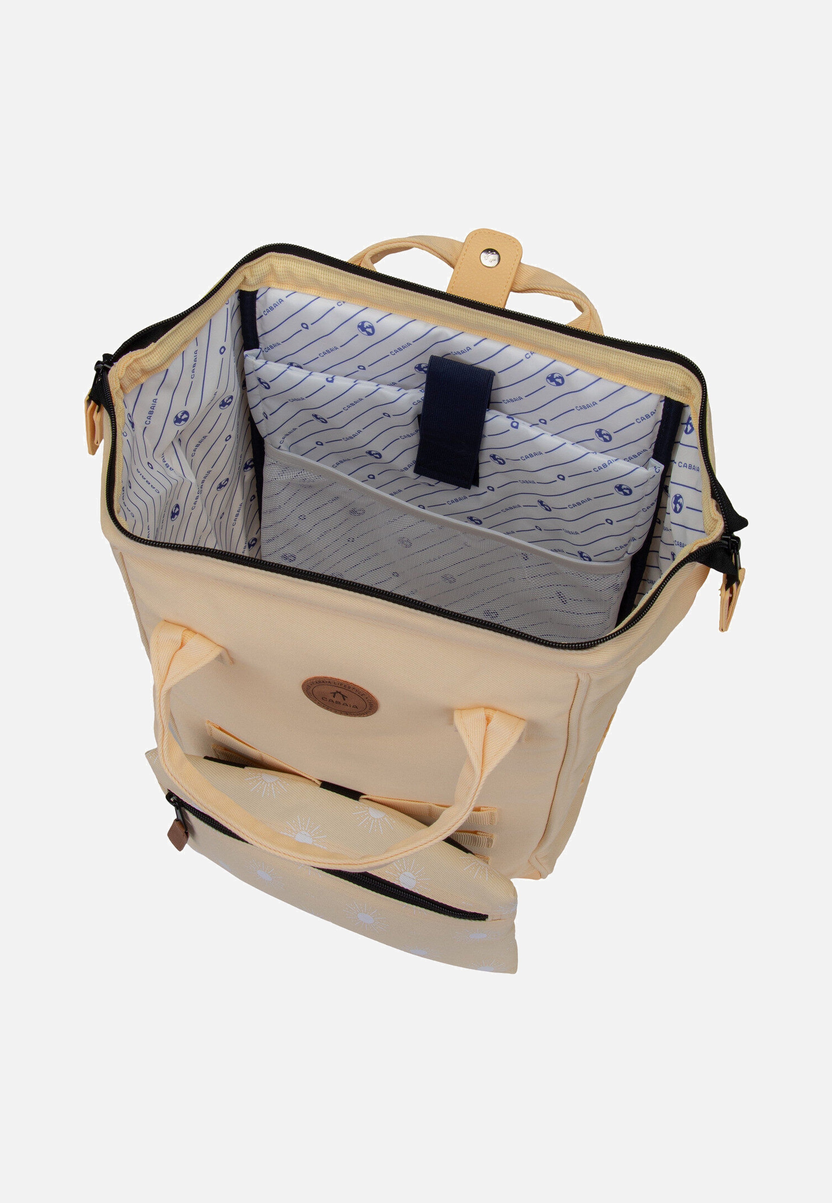 Cabaia Adventurer Recycled Denim Medium Ibiza Backpack