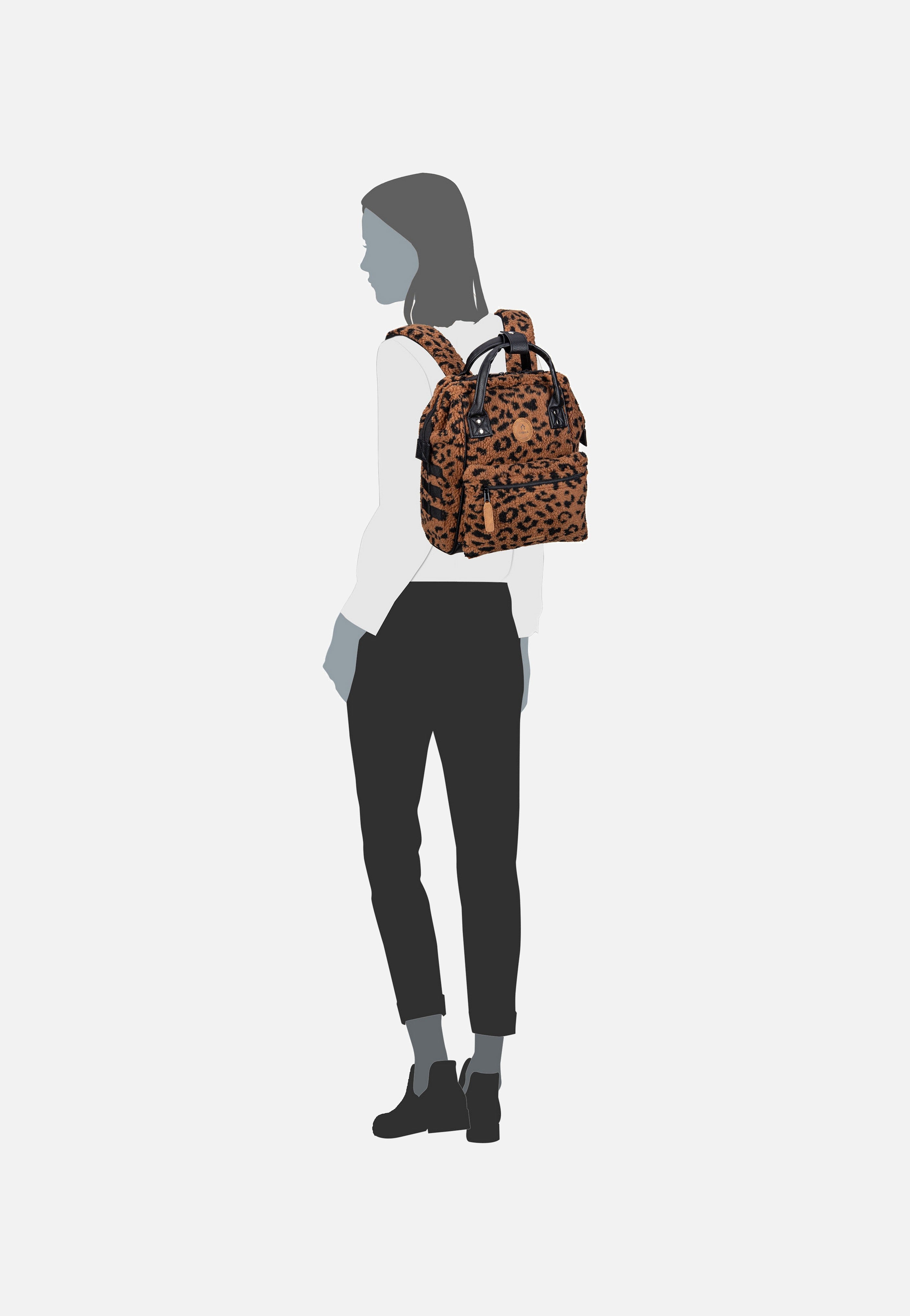 Cabaia Adventurer Recycled Fleece Small Leo Backpack