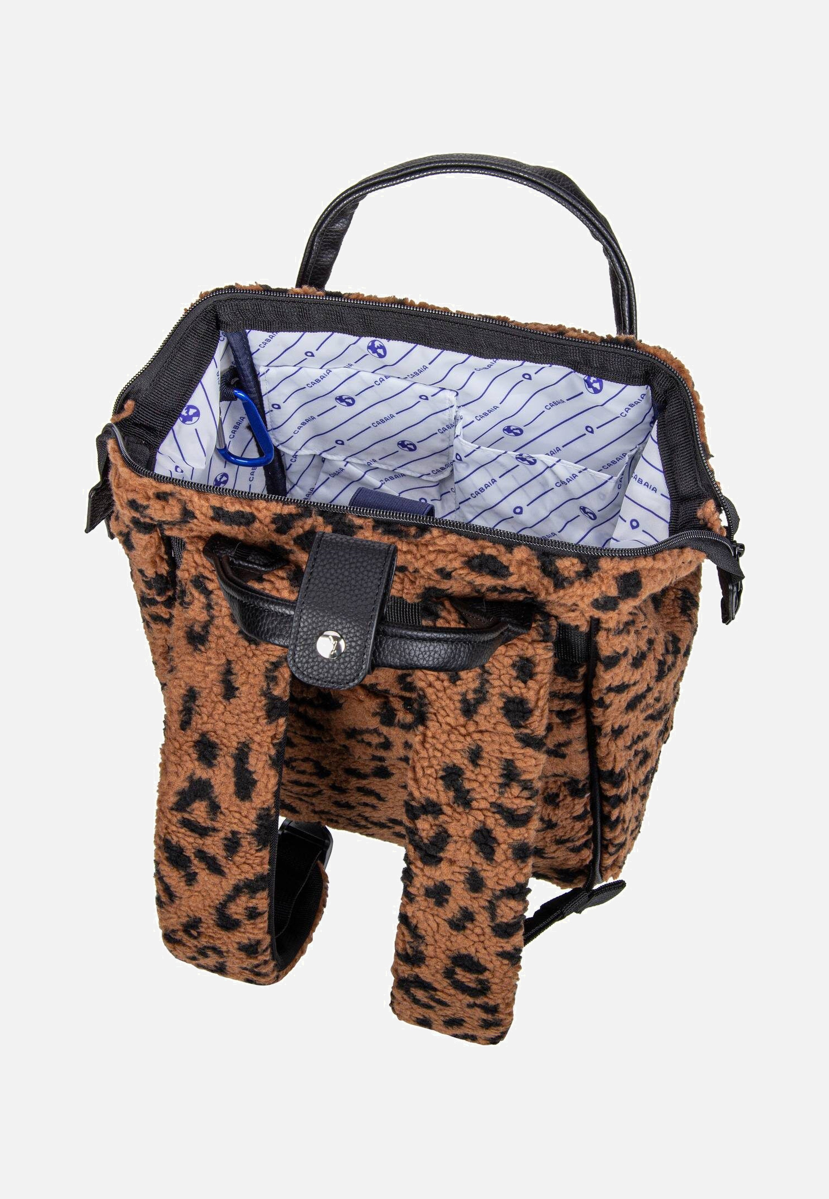 Cabaia Adventurer Recycled Fleece Small Leo Backpack