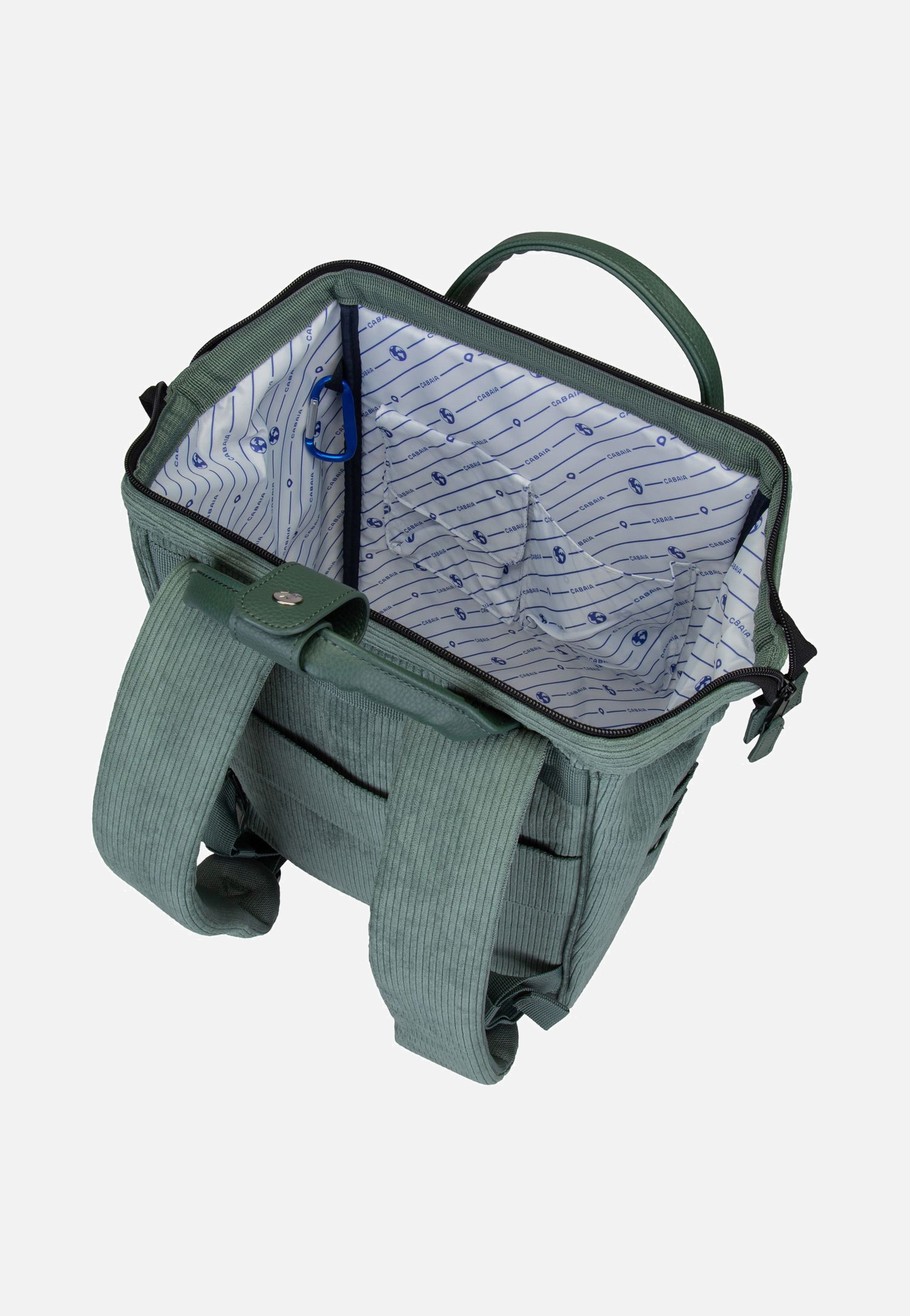 Cabaia - Adventurer Recycled Velvet Medium Niagara - Backpack | Women-Image