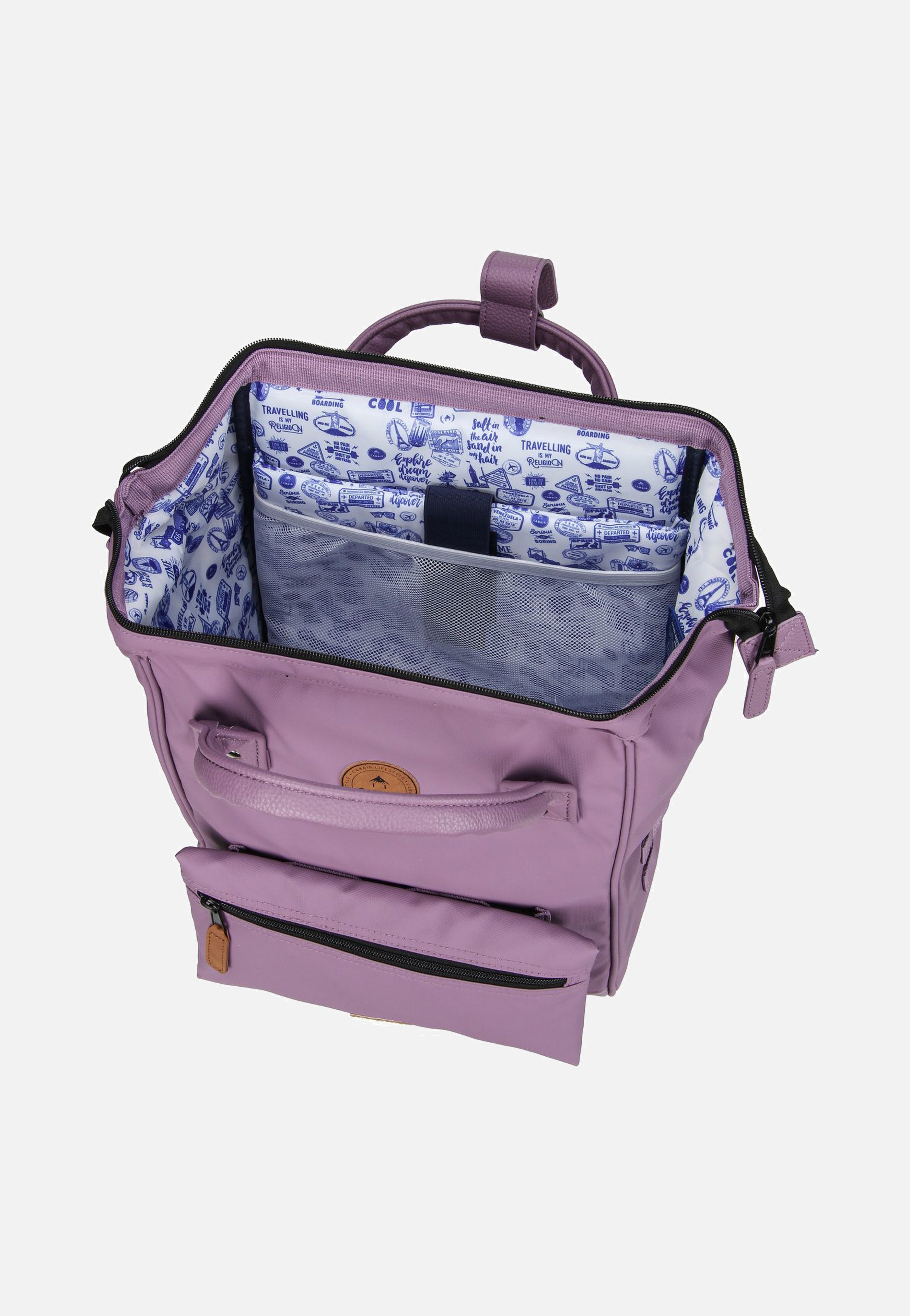 Cabaia - Adventurer Recycled Waterproof Medium Parme - Backpack | Neutral-Image