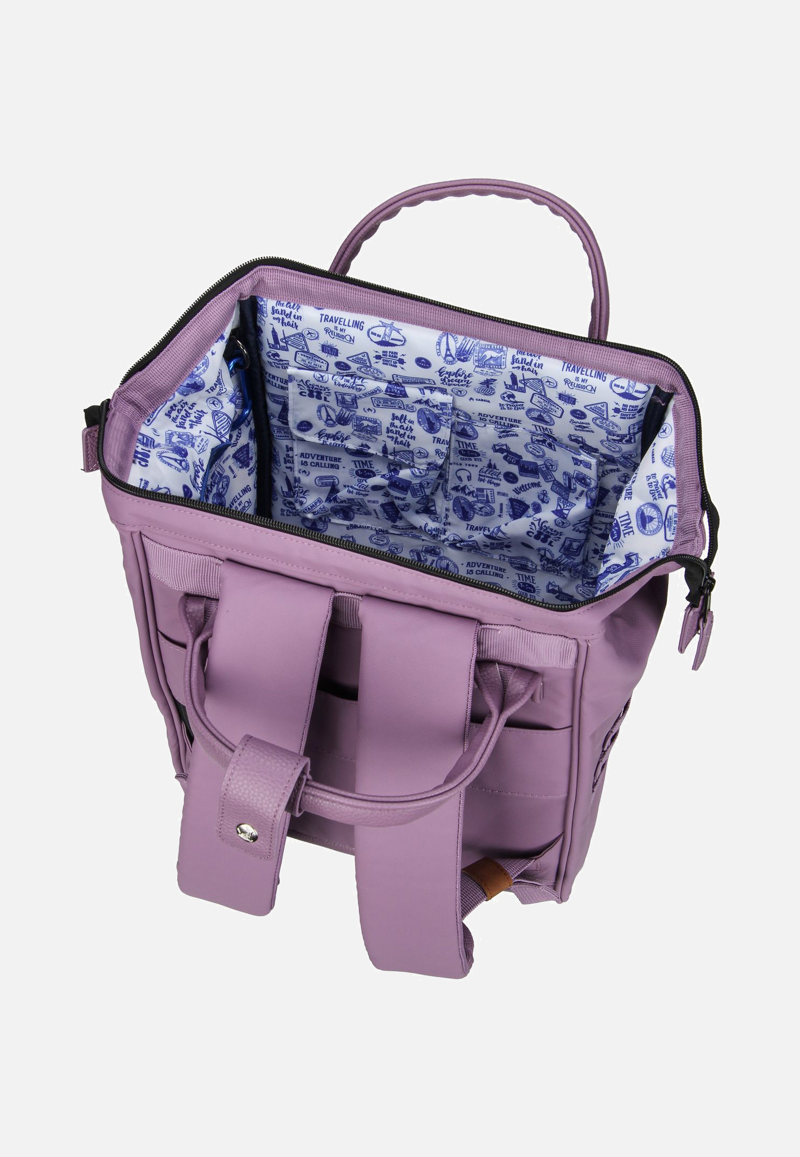 Cabaia - Adventurer Recycled Waterproof Medium Parme - Backpack | Neutral-Image