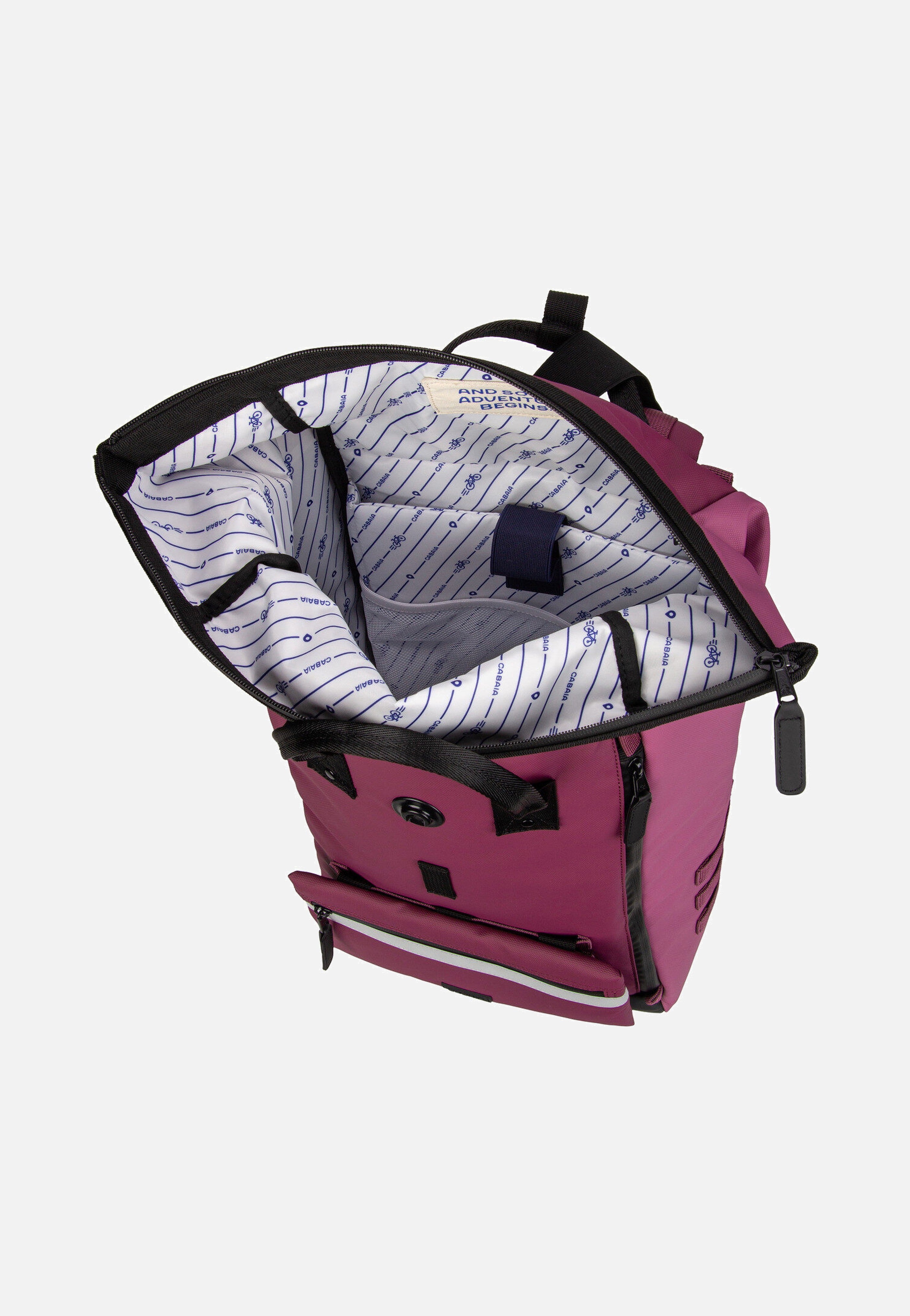 Cabaia - Explorer Recycled Oxford Large Manarola - Rolltop Backpack | Neutral-Image