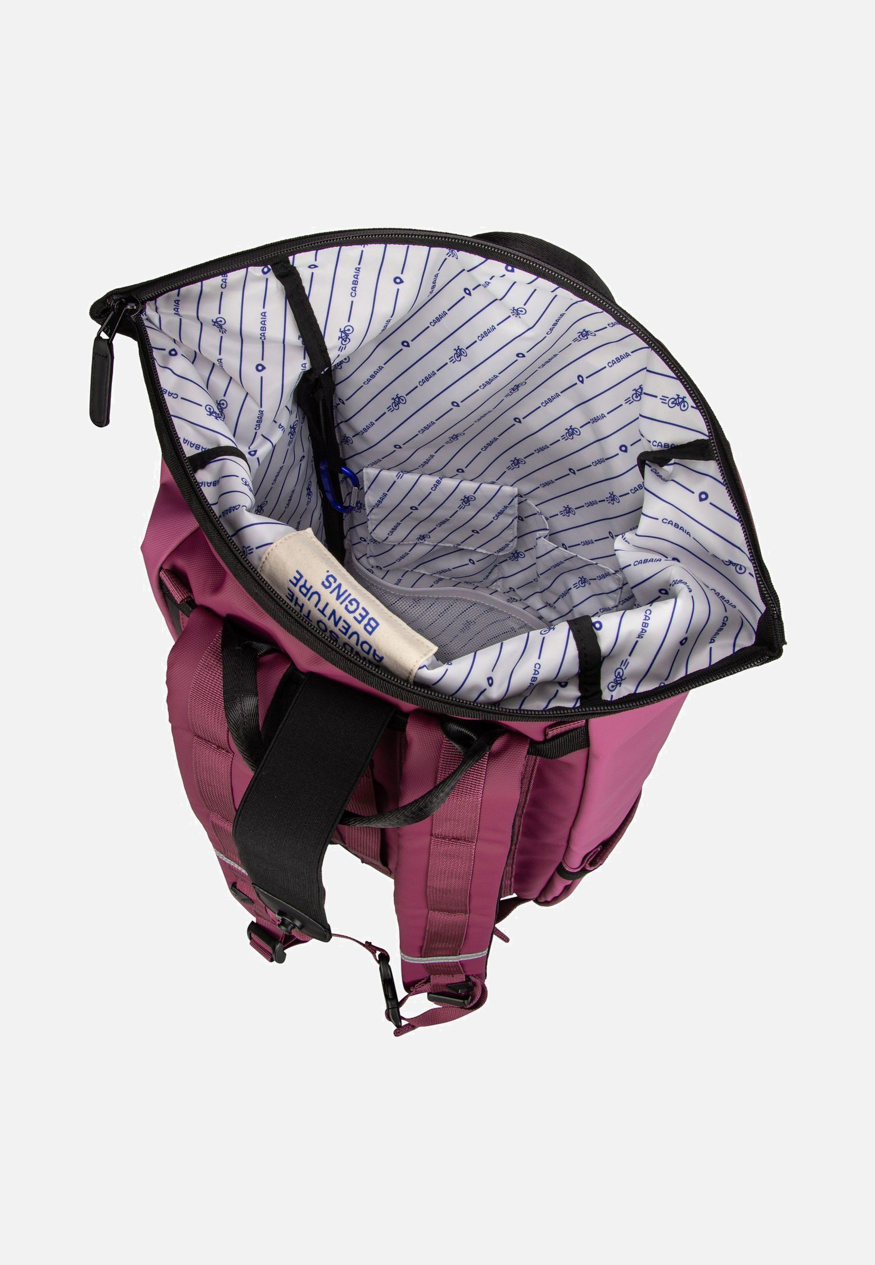Cabaia - Explorer Recycled Oxford Large Manarola - Rolltop Backpack | Neutral-Image
