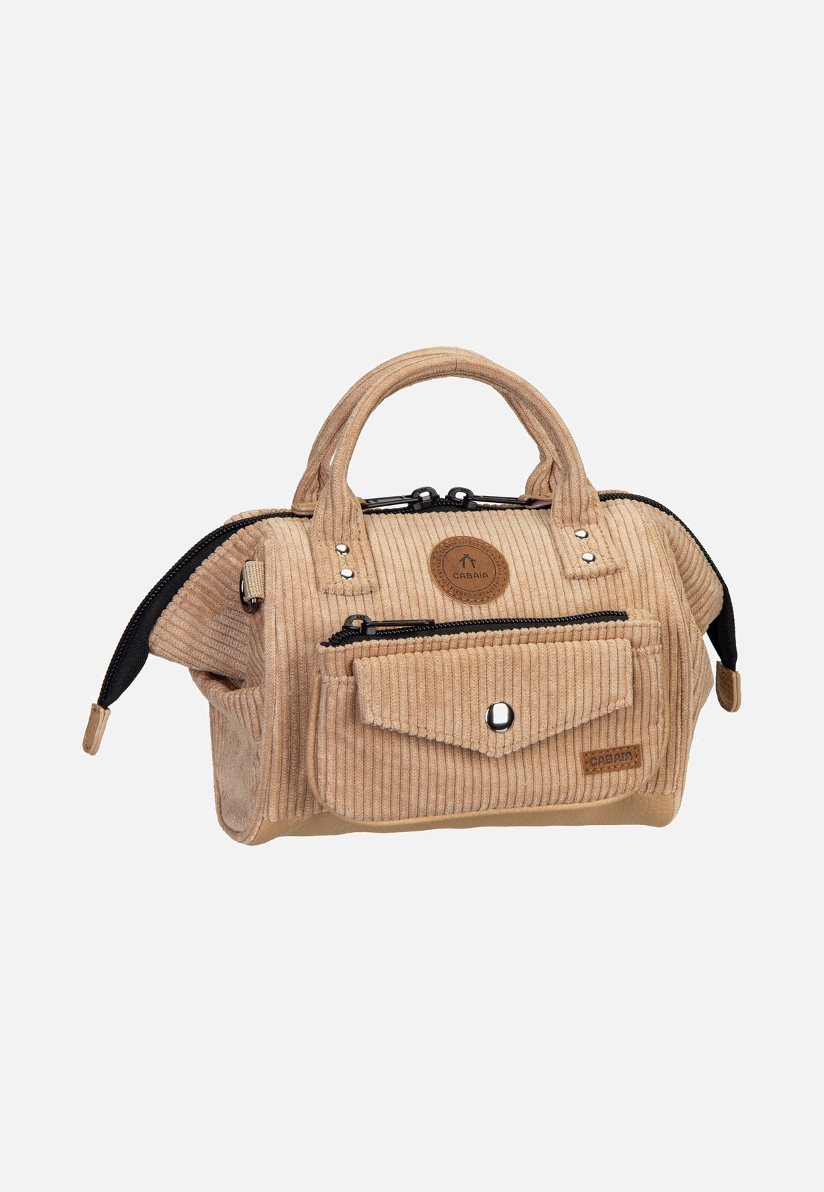 Cabaia Crossbody Recycled Velvet Small Luxor Borsa con manico
