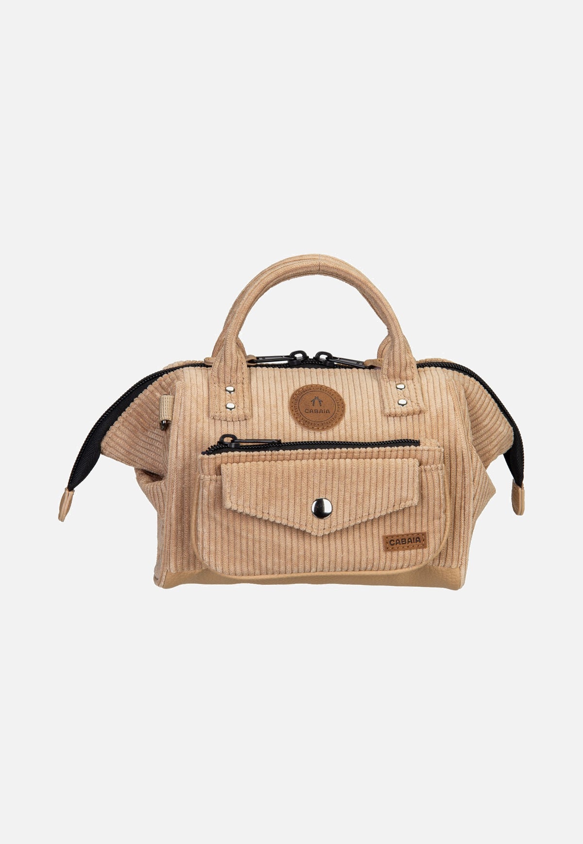 Cabaia Crossbody Recycled Velvet Small Luxor Borsa con manico