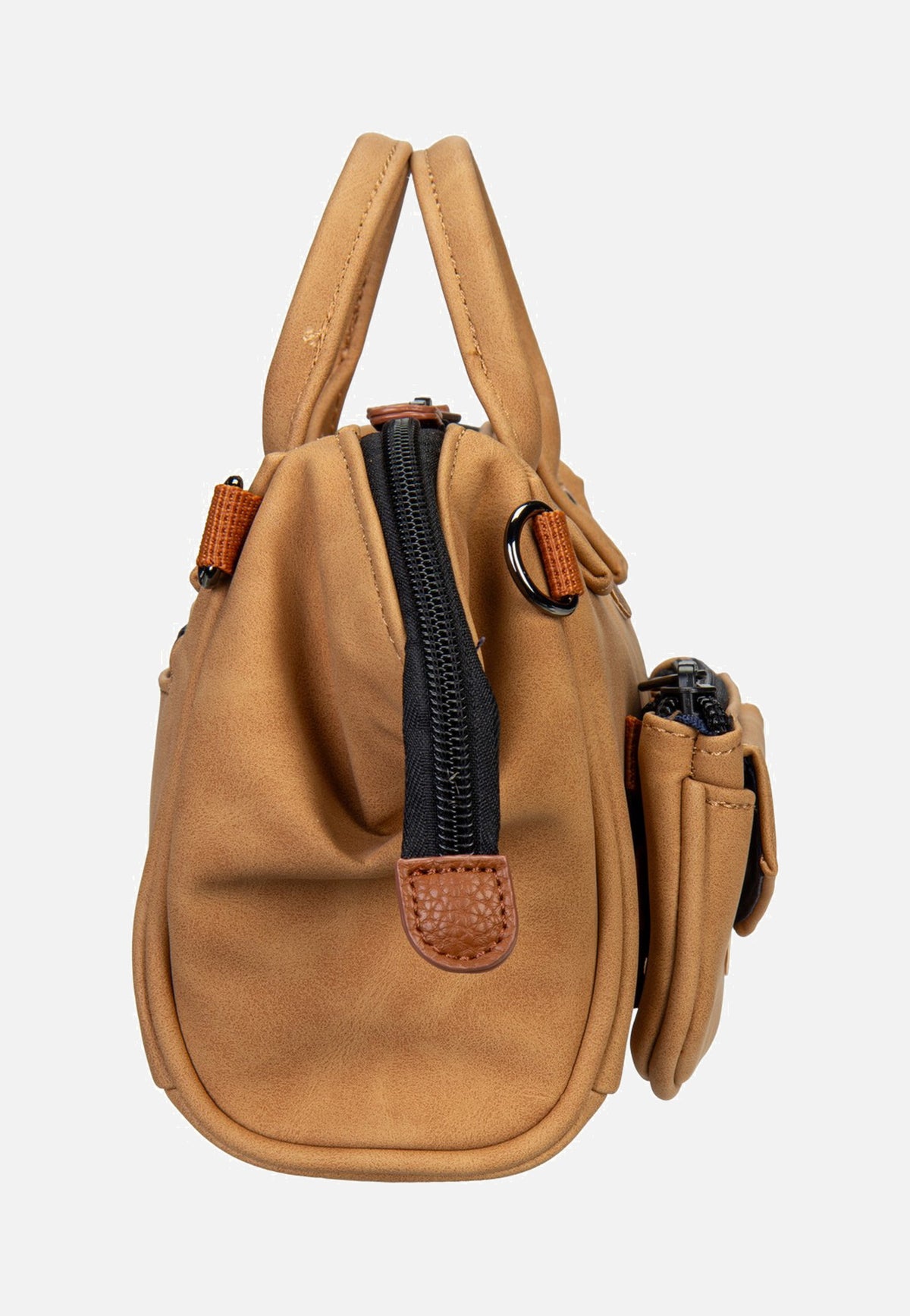 Cabaia Crossbody Vegan Nubuck Small Moscow Bolsa con asa