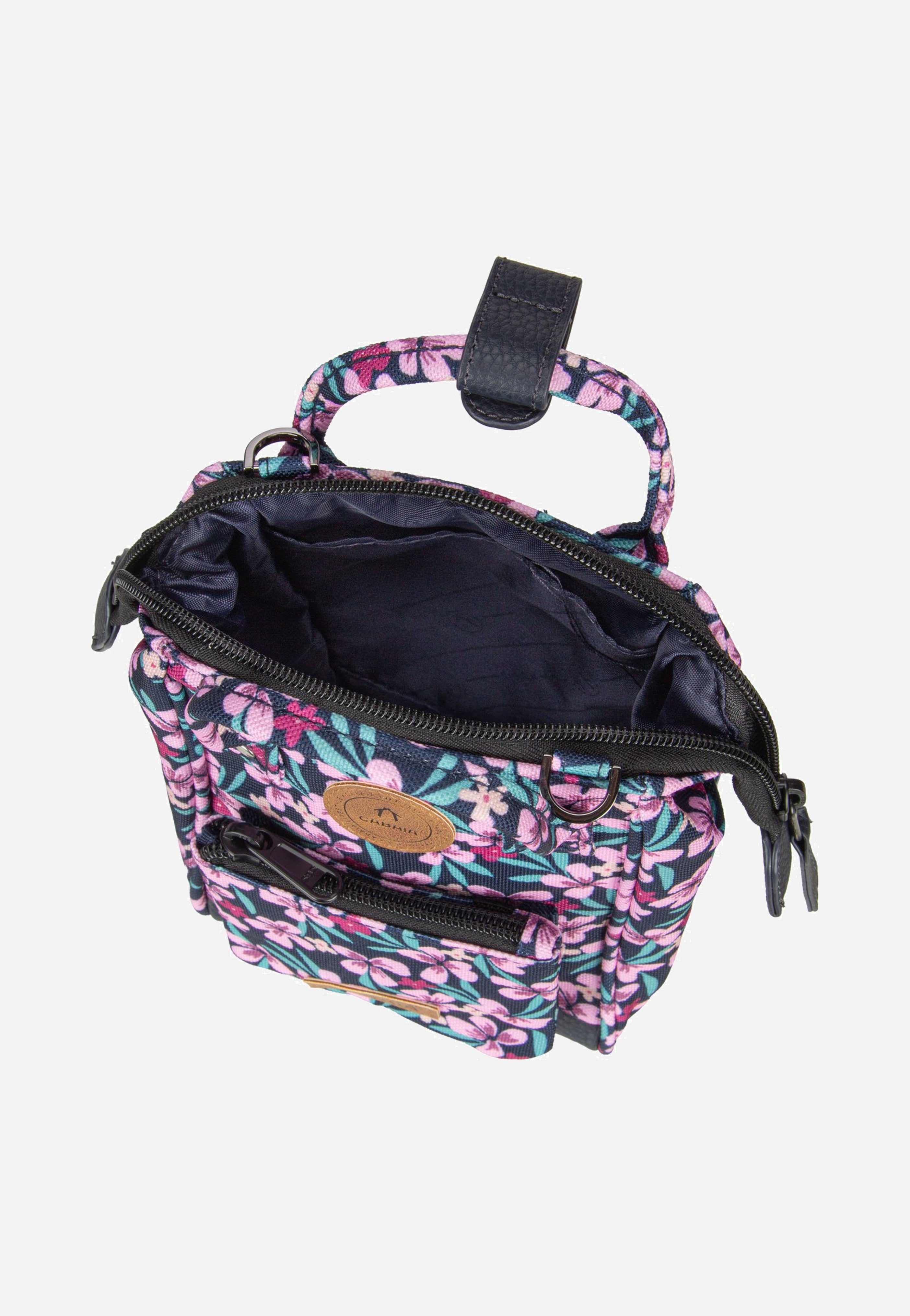 Cabaia Nano Allover Recycled Oxford Printed Cagliari Crossbody Bag
