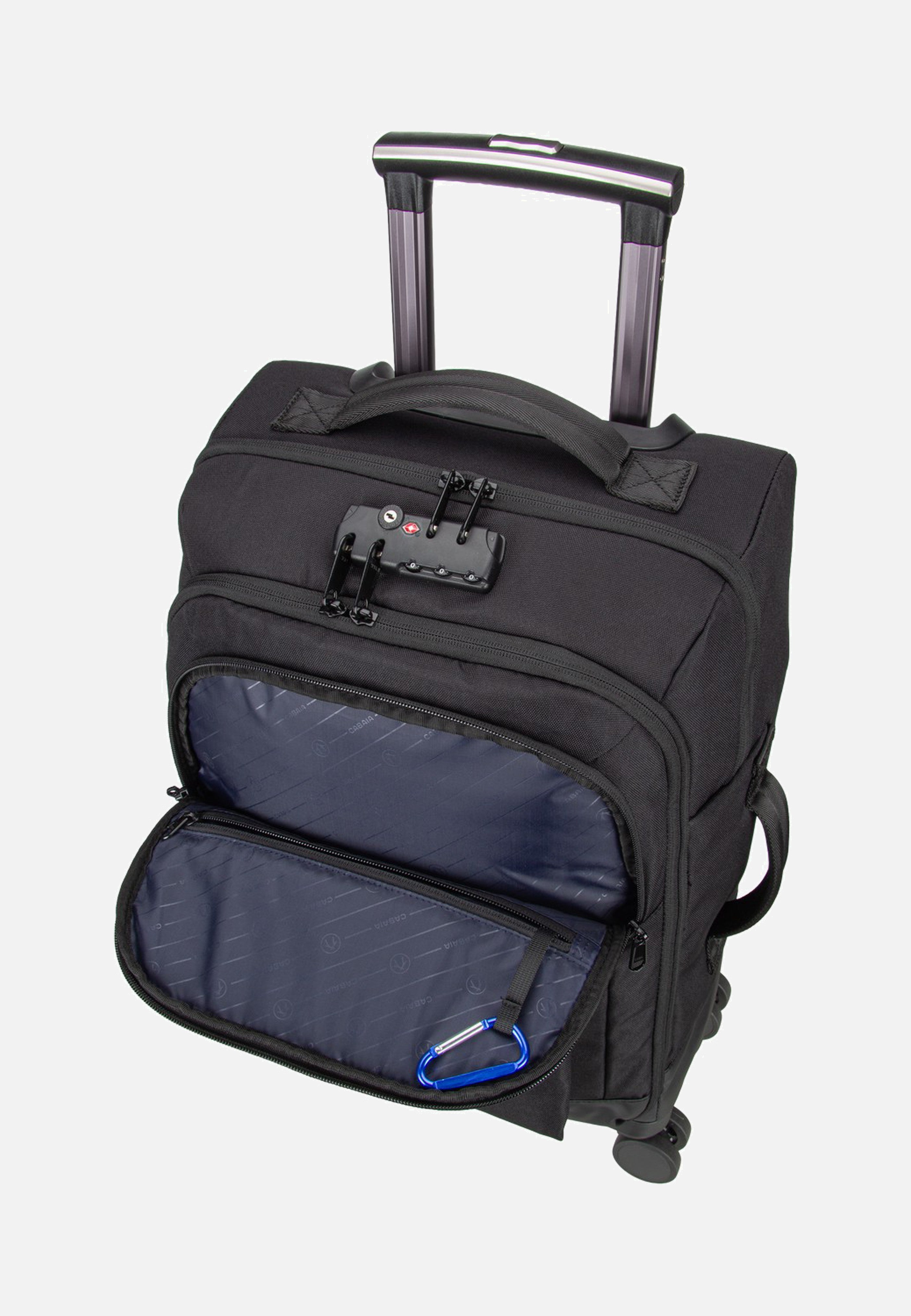 Cabaia Soft Suitcase 4 Wheels Small Berlin Suitcase