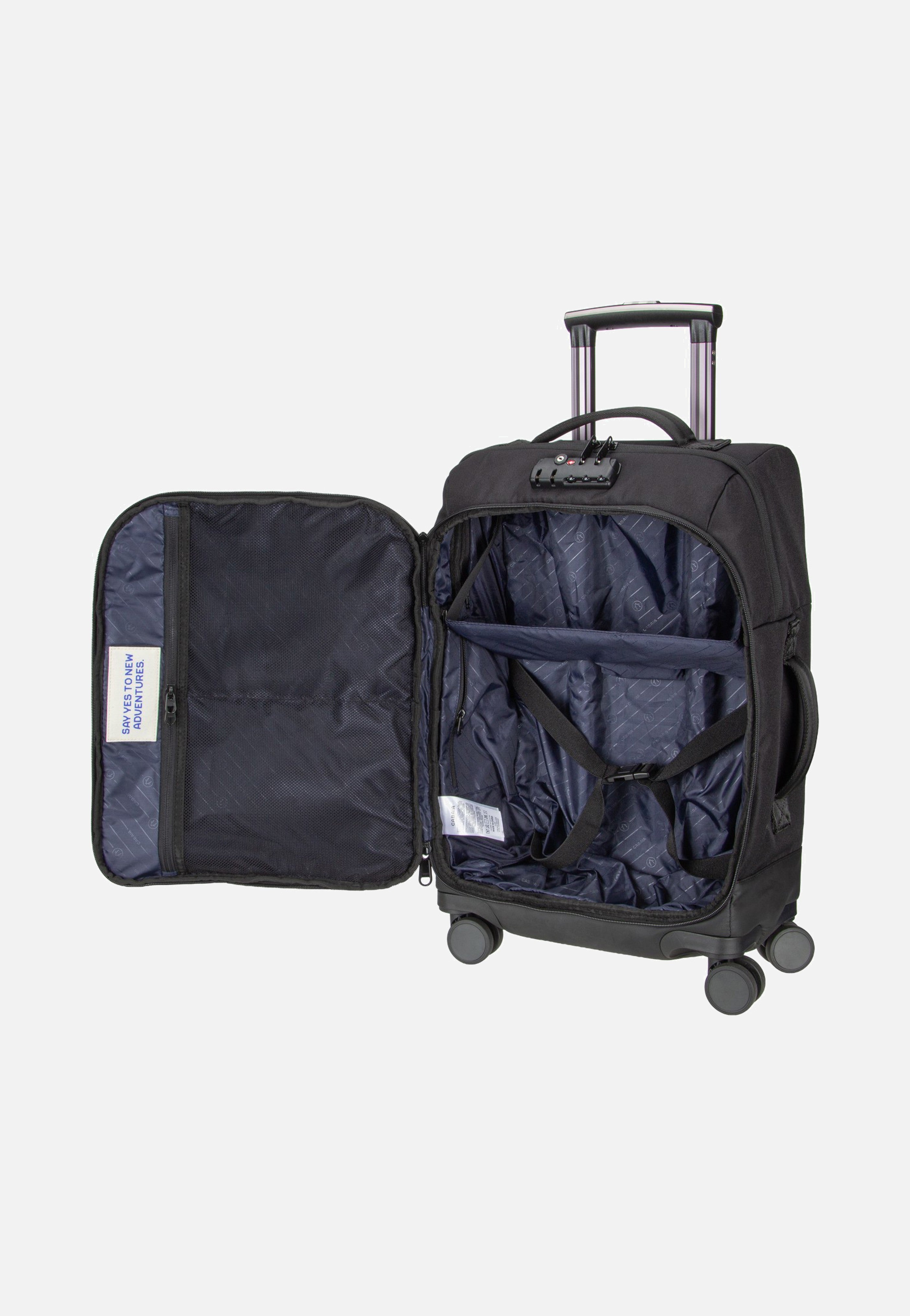 Cabaia Soft Suitcase 4 Wheels Small Berlin Suitcase