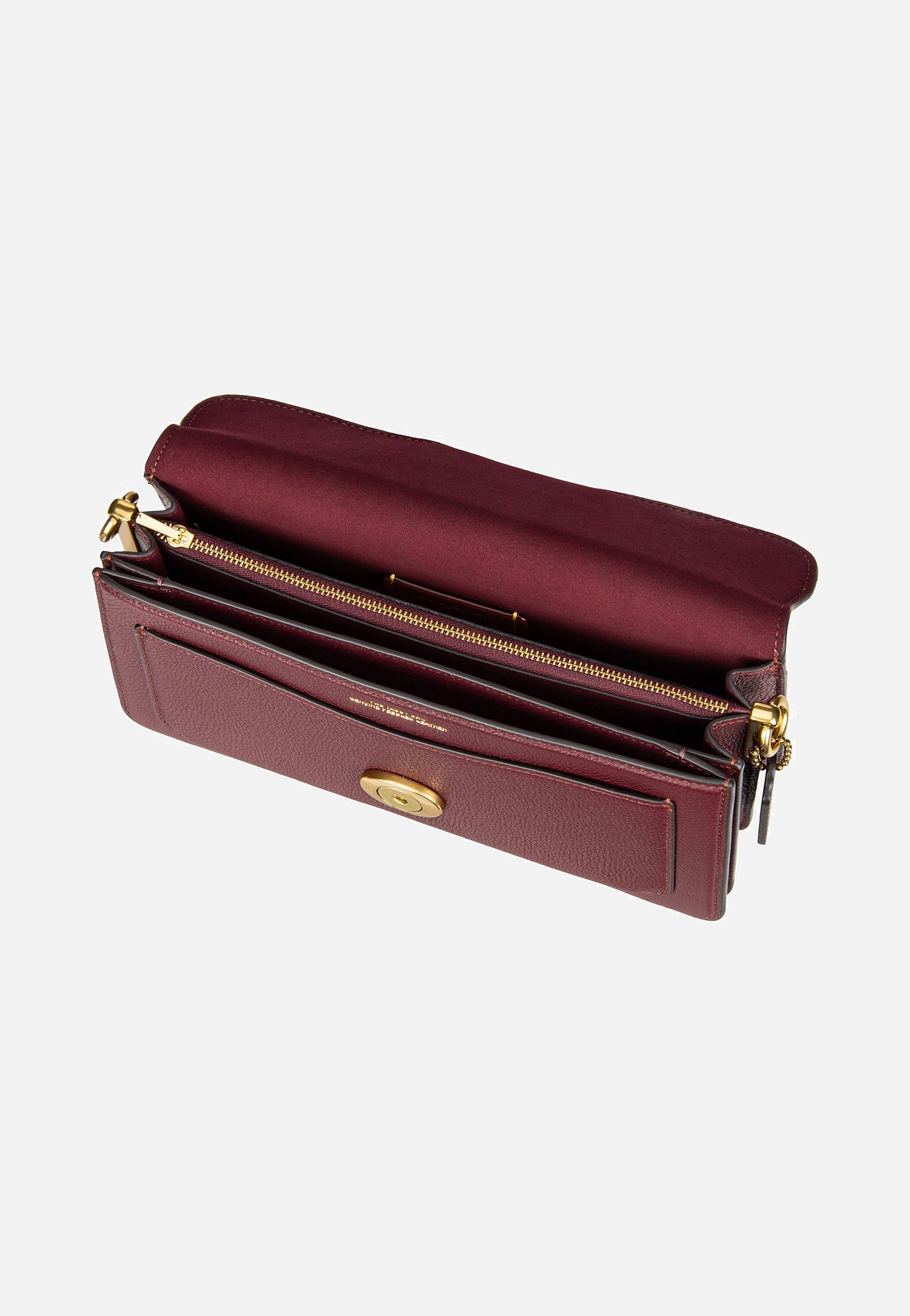 COACH - Tabby CH857 Shoulder 26 Pebble Merlot - Shoulder Bag | Women-Image