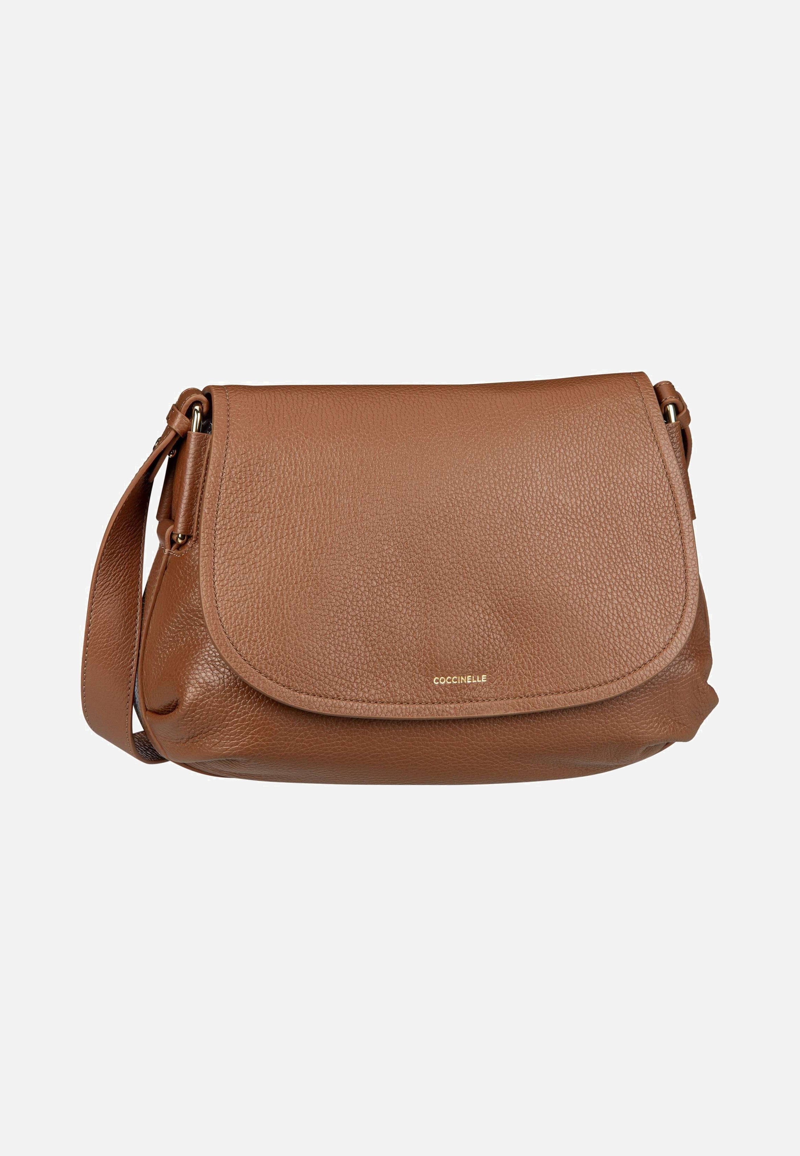 Coccinelle Coccinellerebekka 1501 Cognac - Saddle Bag | Sakoi