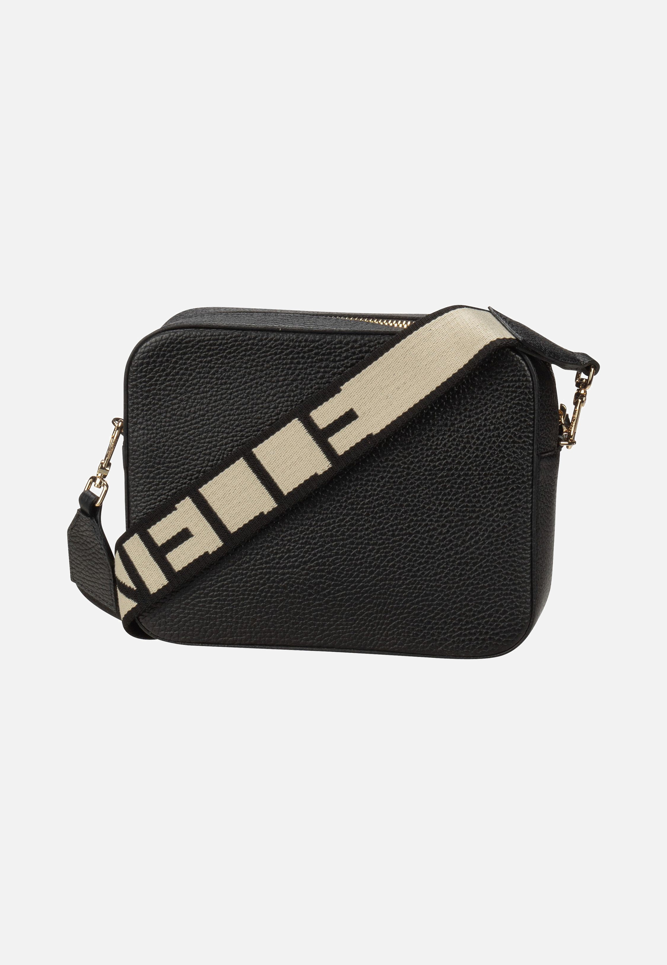 Coccinelle Tebe 55M3 Nero Crossbody Bag