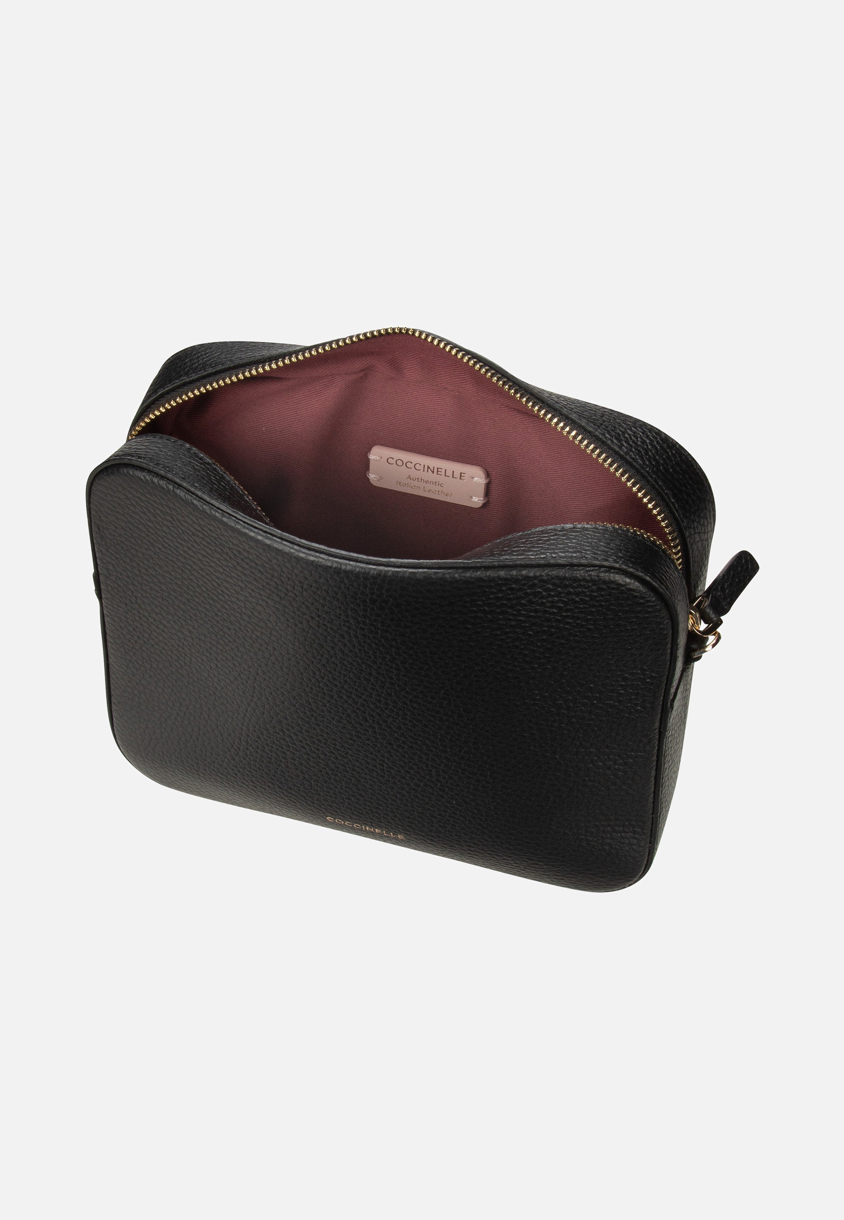 Coccinelle Tebe 55M3 Nero Crossbody Bag