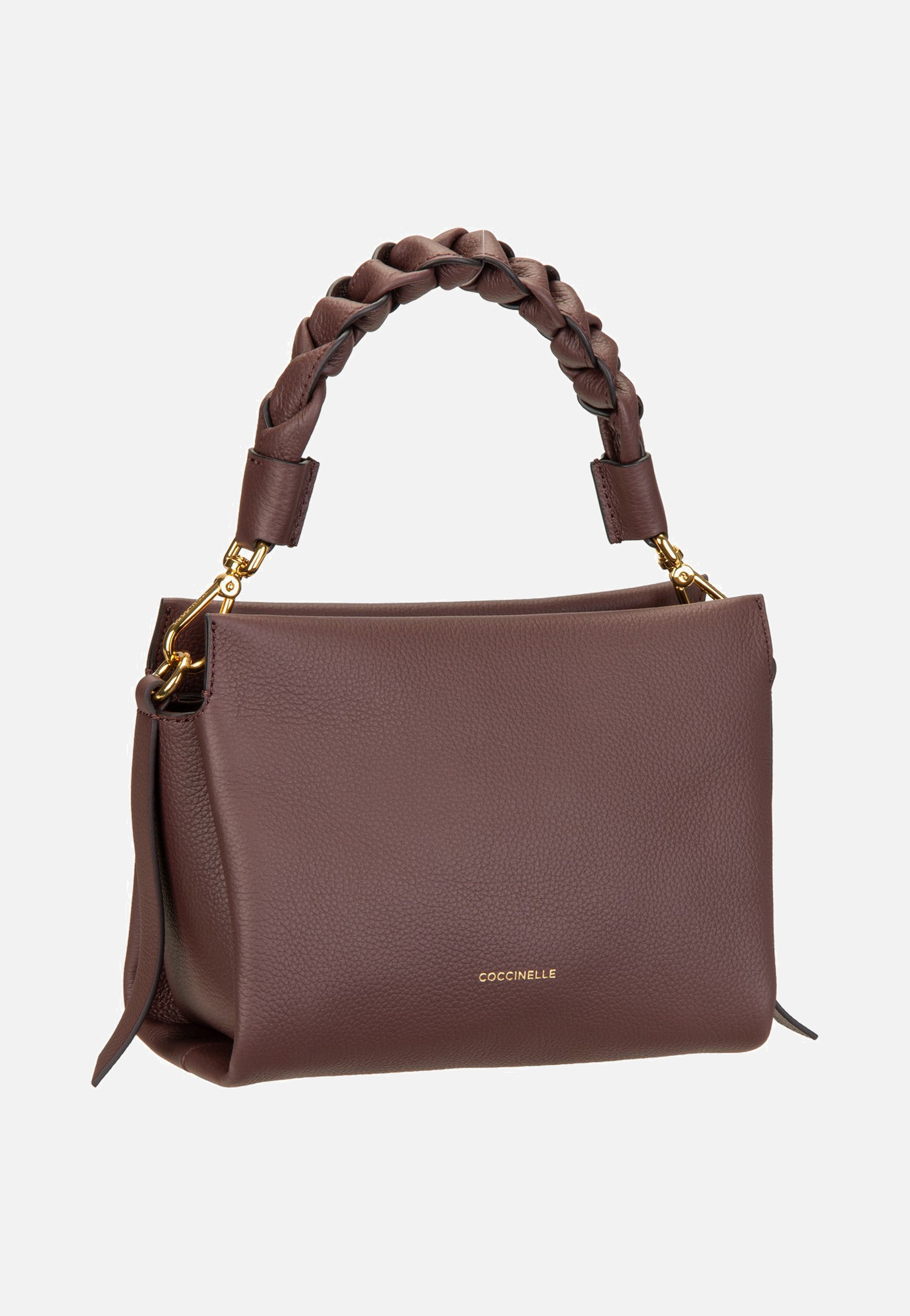 Coccinelle Boheme Grana Double 5801 Berry/Winter Rose Handle Bag