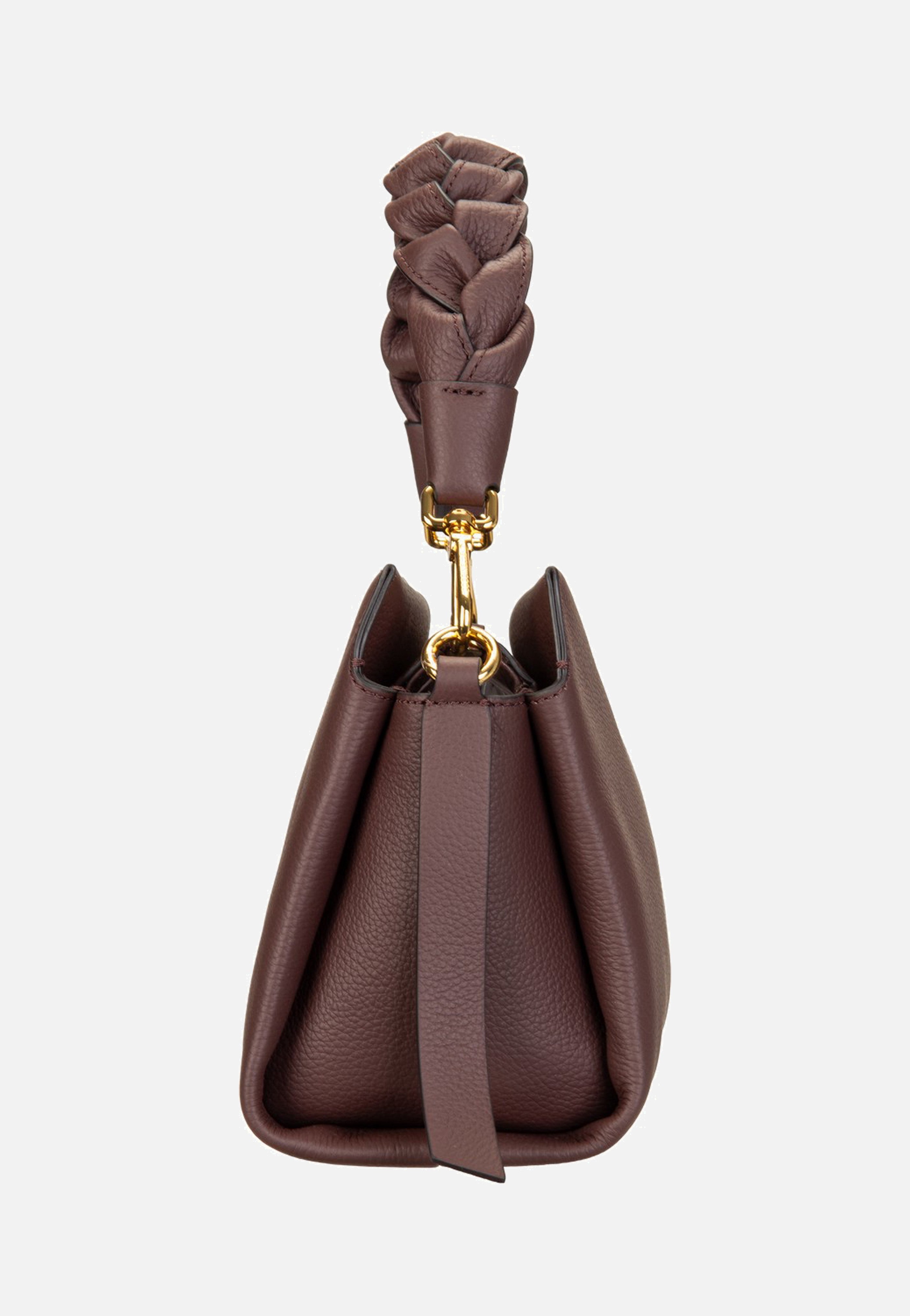 Coccinelle Boheme Grana Double 5801 Berry/Winter Rose Handle Bag