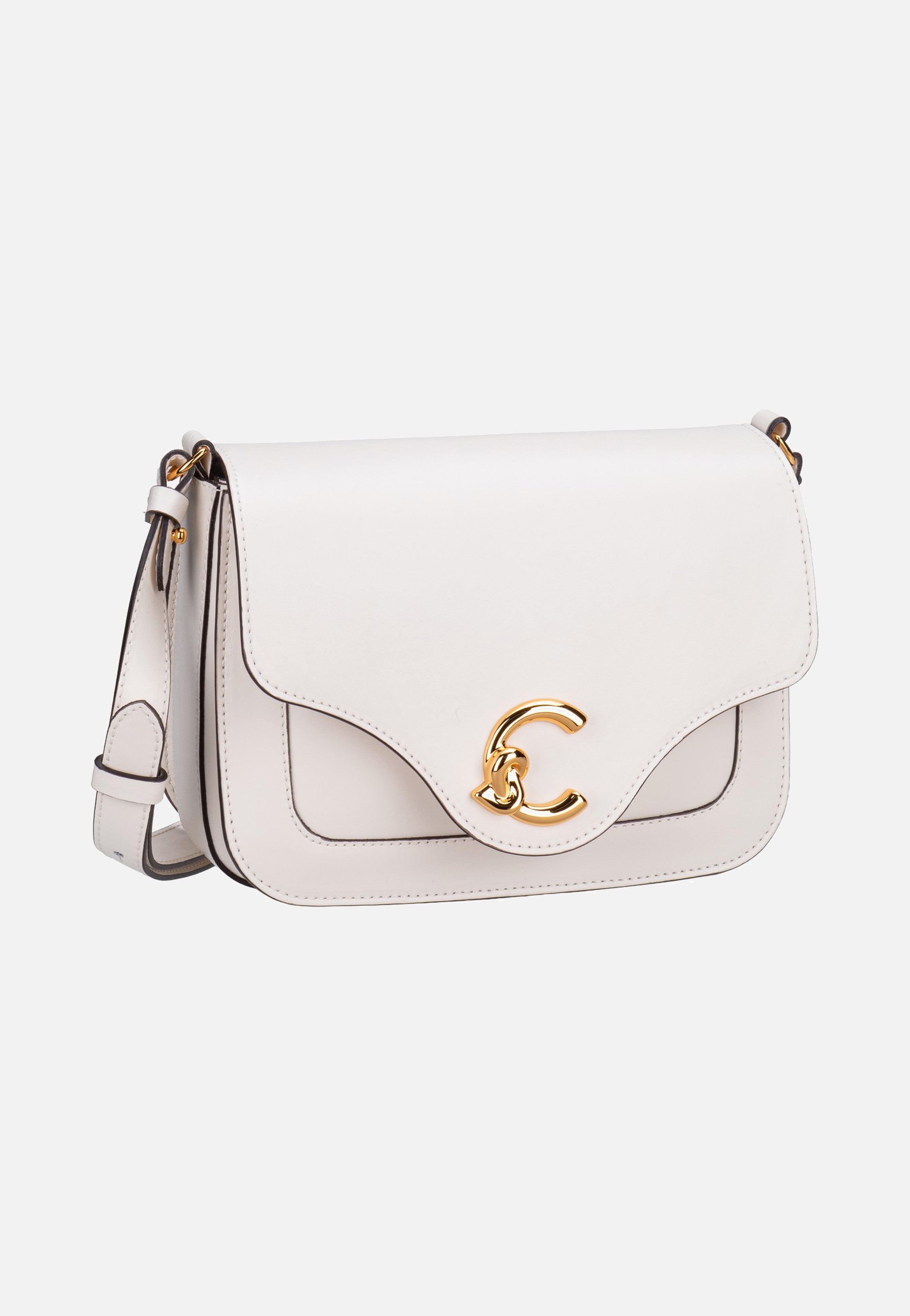 Coccinelle C-Me Calf 1501 Pearl Crossbody Bag
