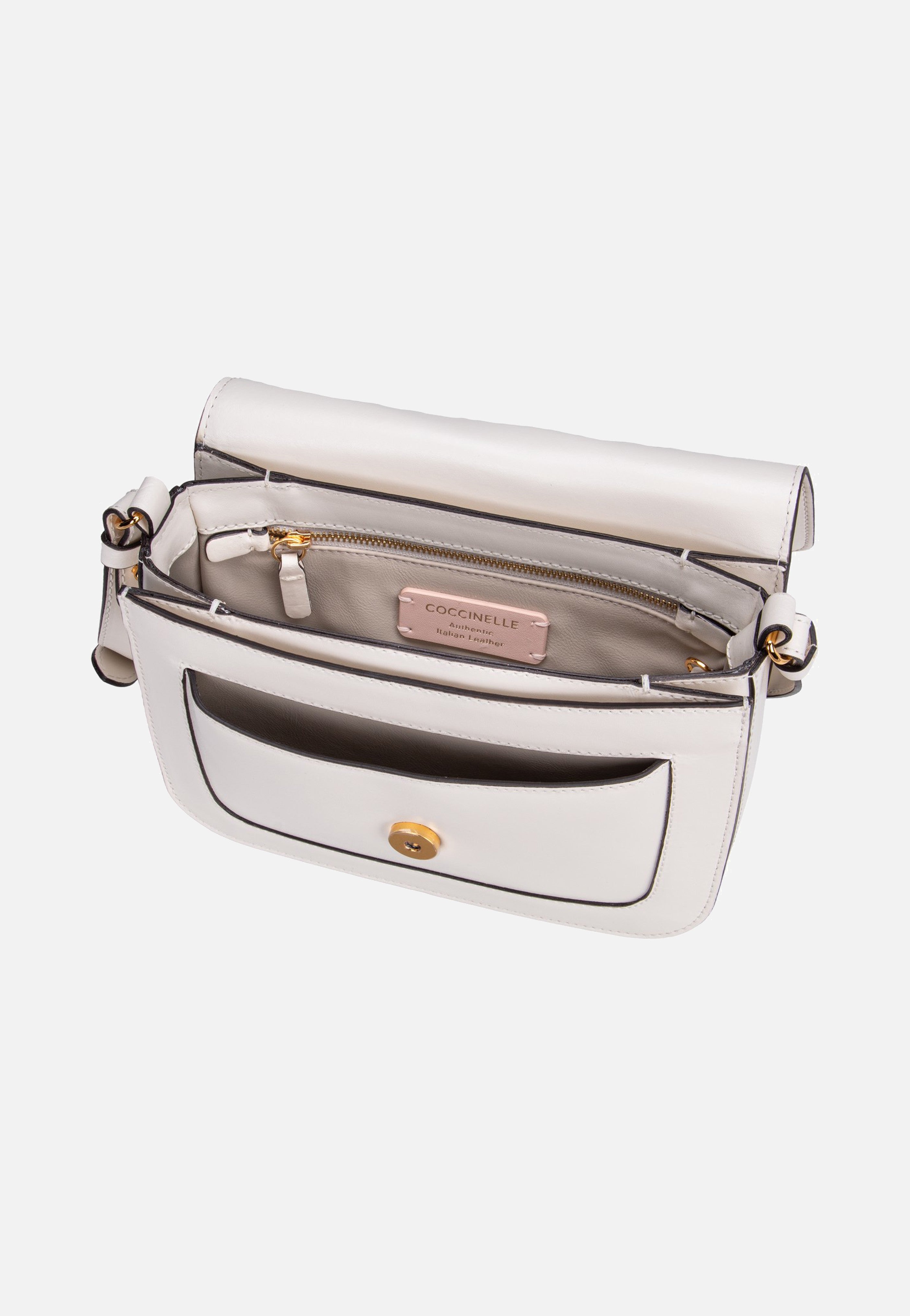 Coccinelle C-Me Calf 1501 Pearl Crossbody Bag
