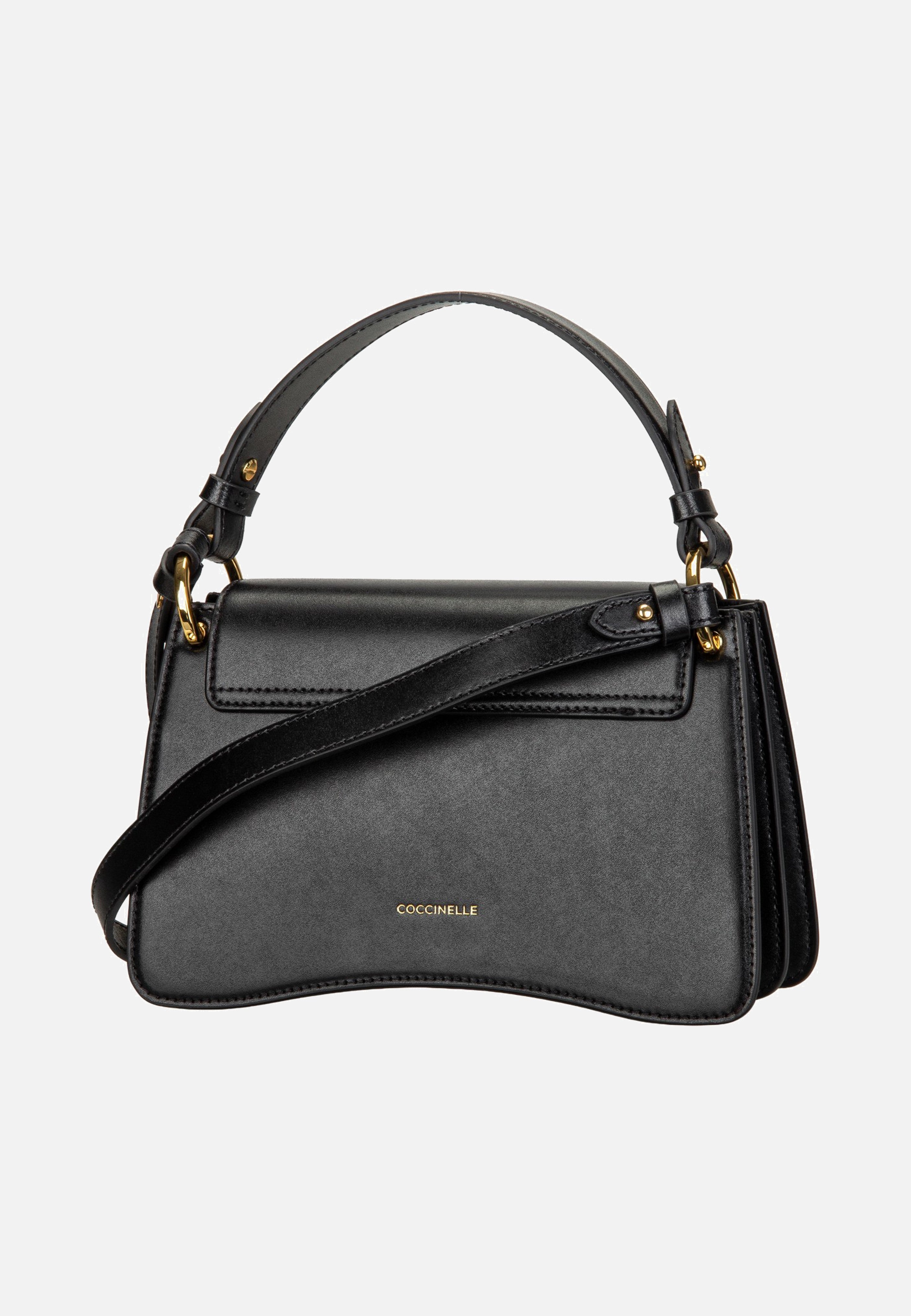 Coccinelle Coccinelle C-Me Calf 1802 Noir Handle Bag