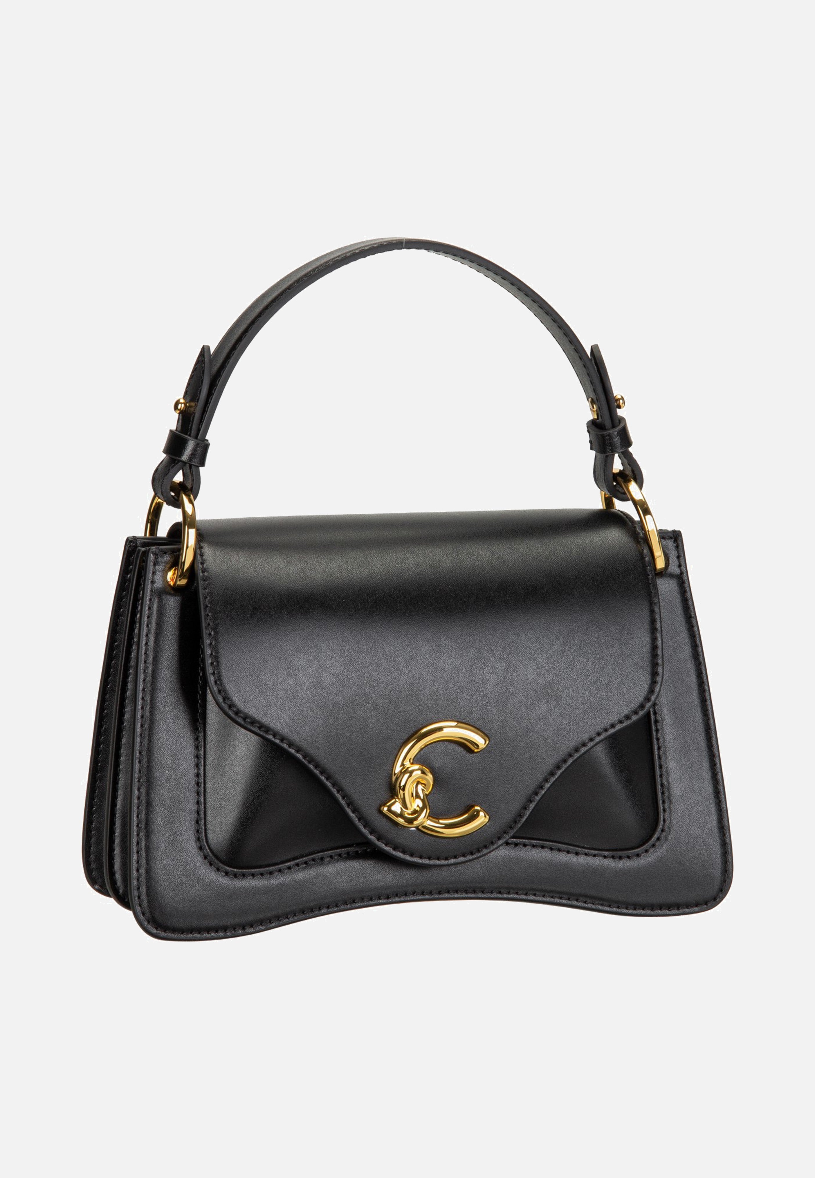 Coccinelle Coccinelle C-Me Calf 1802 Noir Handle Bag