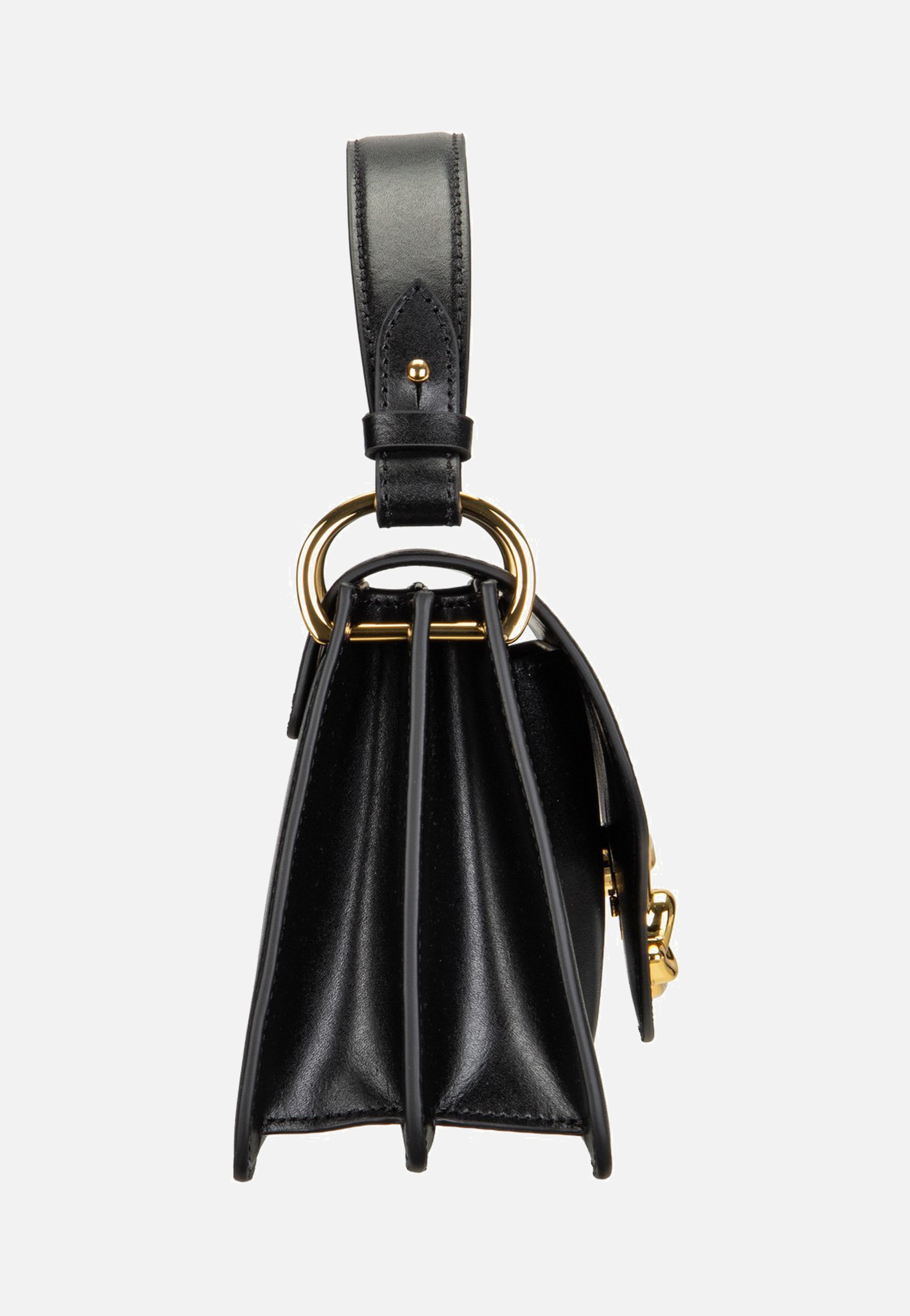 Coccinelle Coccinelle C-Me Calf 1802 Noir Handle Bag
