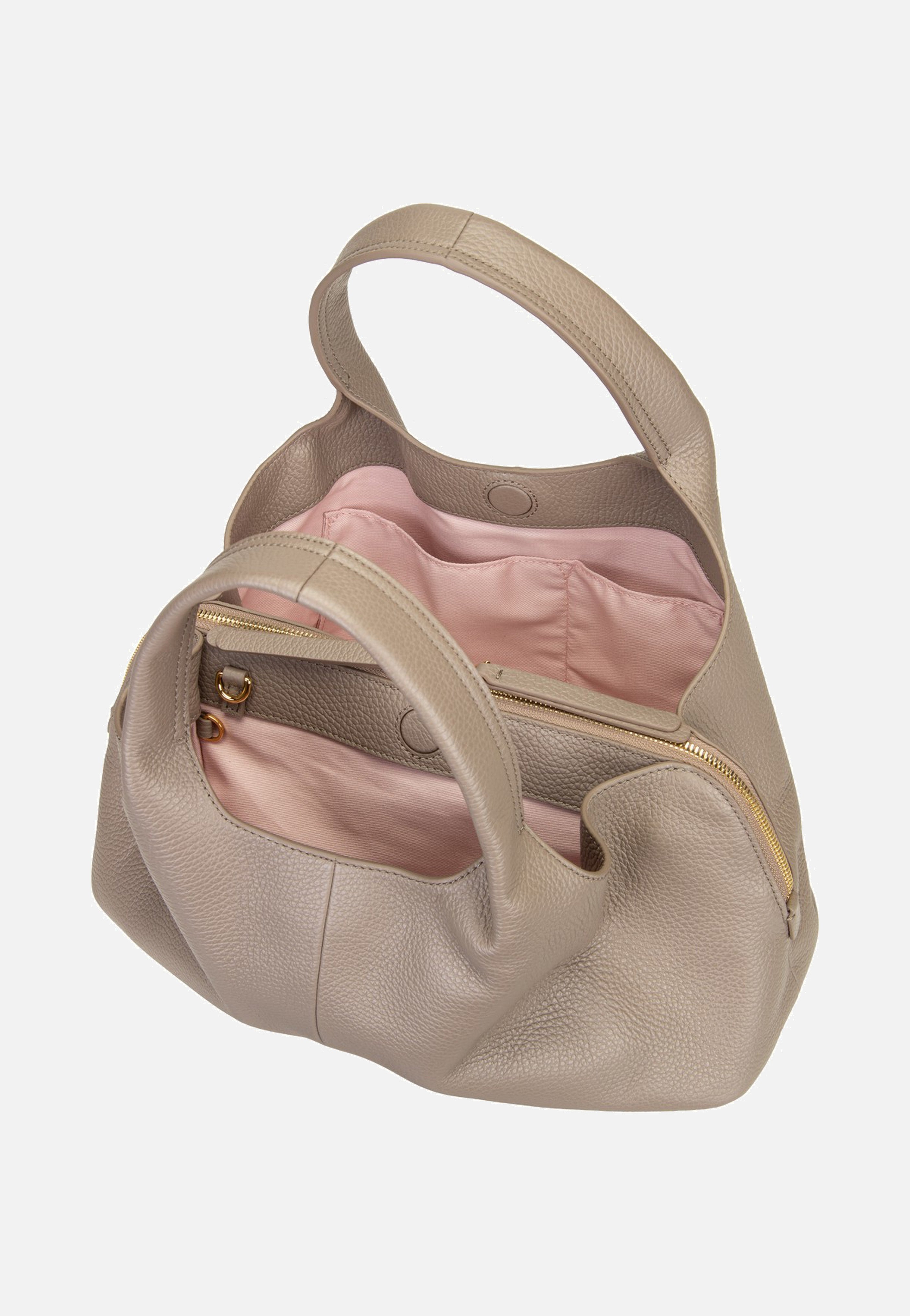 Coccinelle Coccinellenell 1801 Warm Taupe Tote Bag