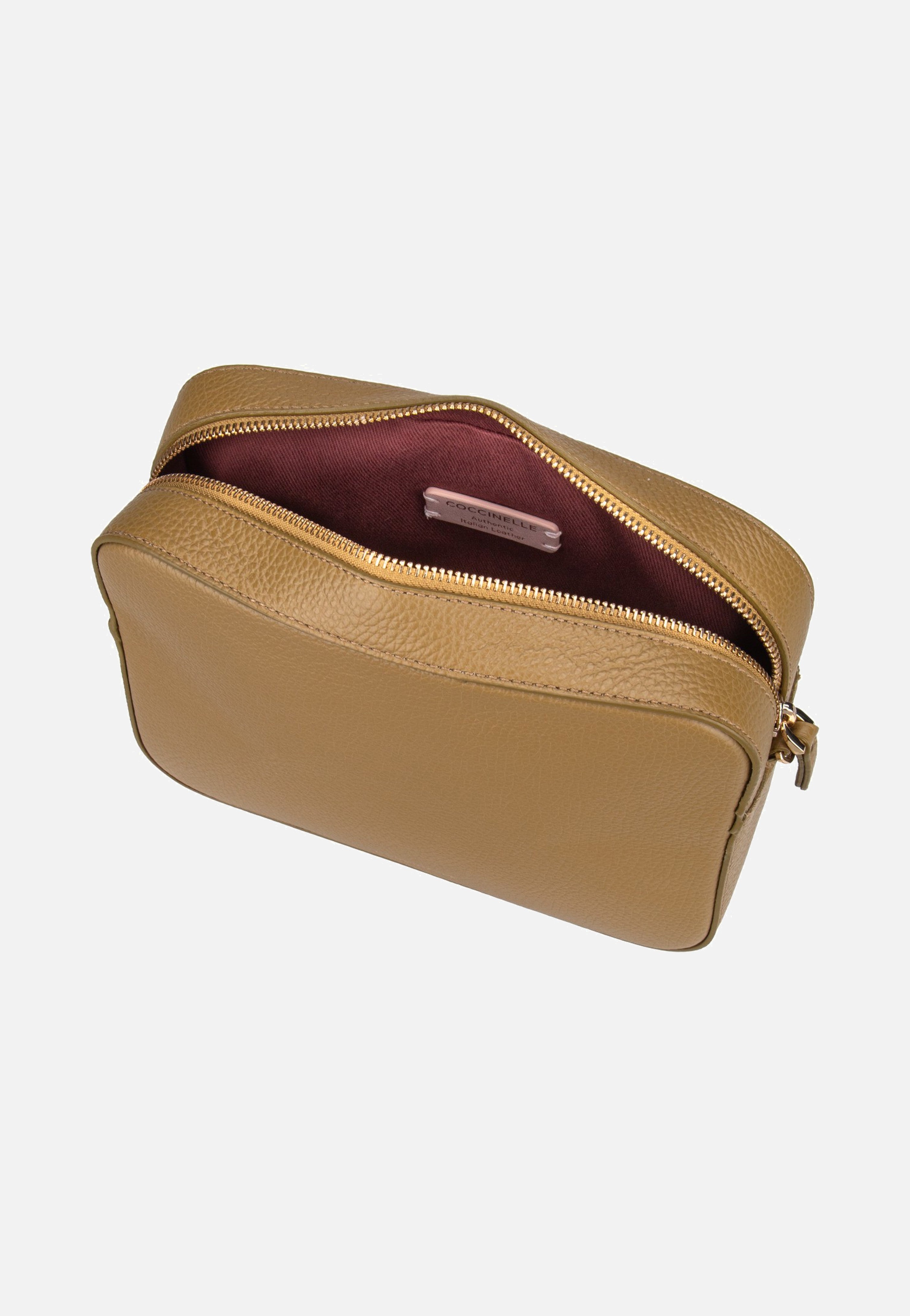 Coccinelle Tebe 55M3 Seagrass Crossbody Bag