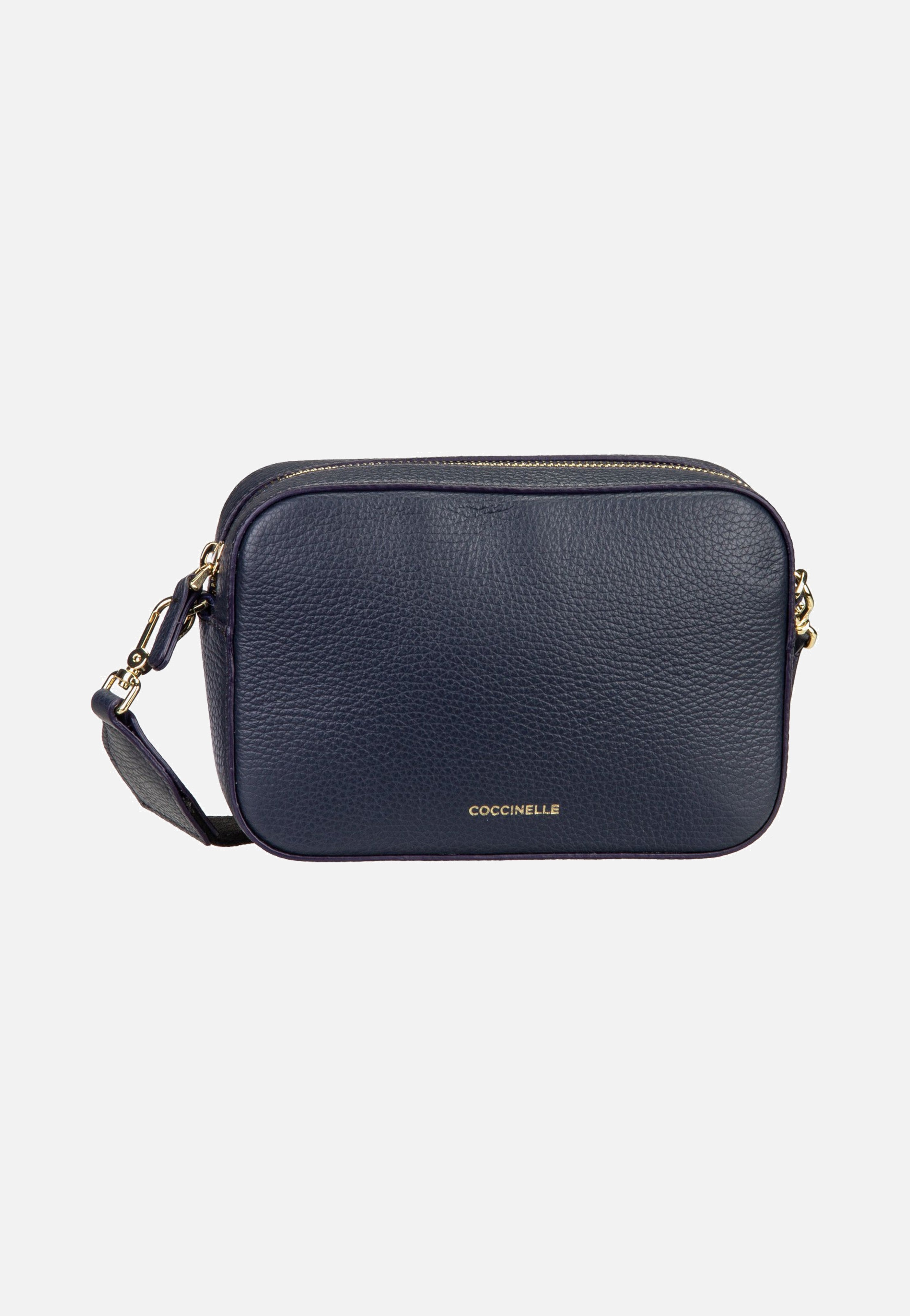 Coccinelle Tebe 55I1 Midnight Blue Crossbody Bag
