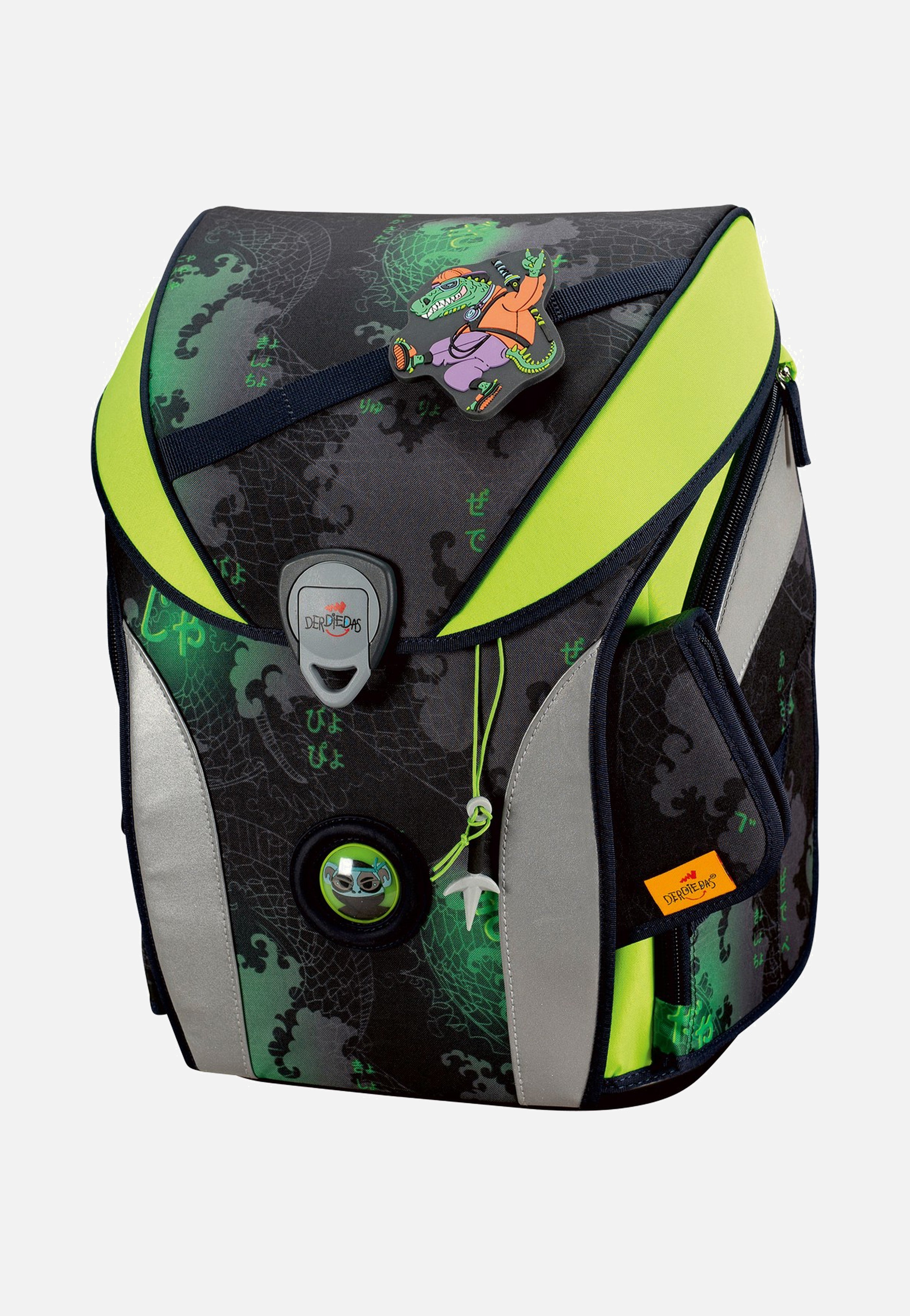 DerDieDas ErgoFlex MAX Set 1 Funny Fighter School Backpack
