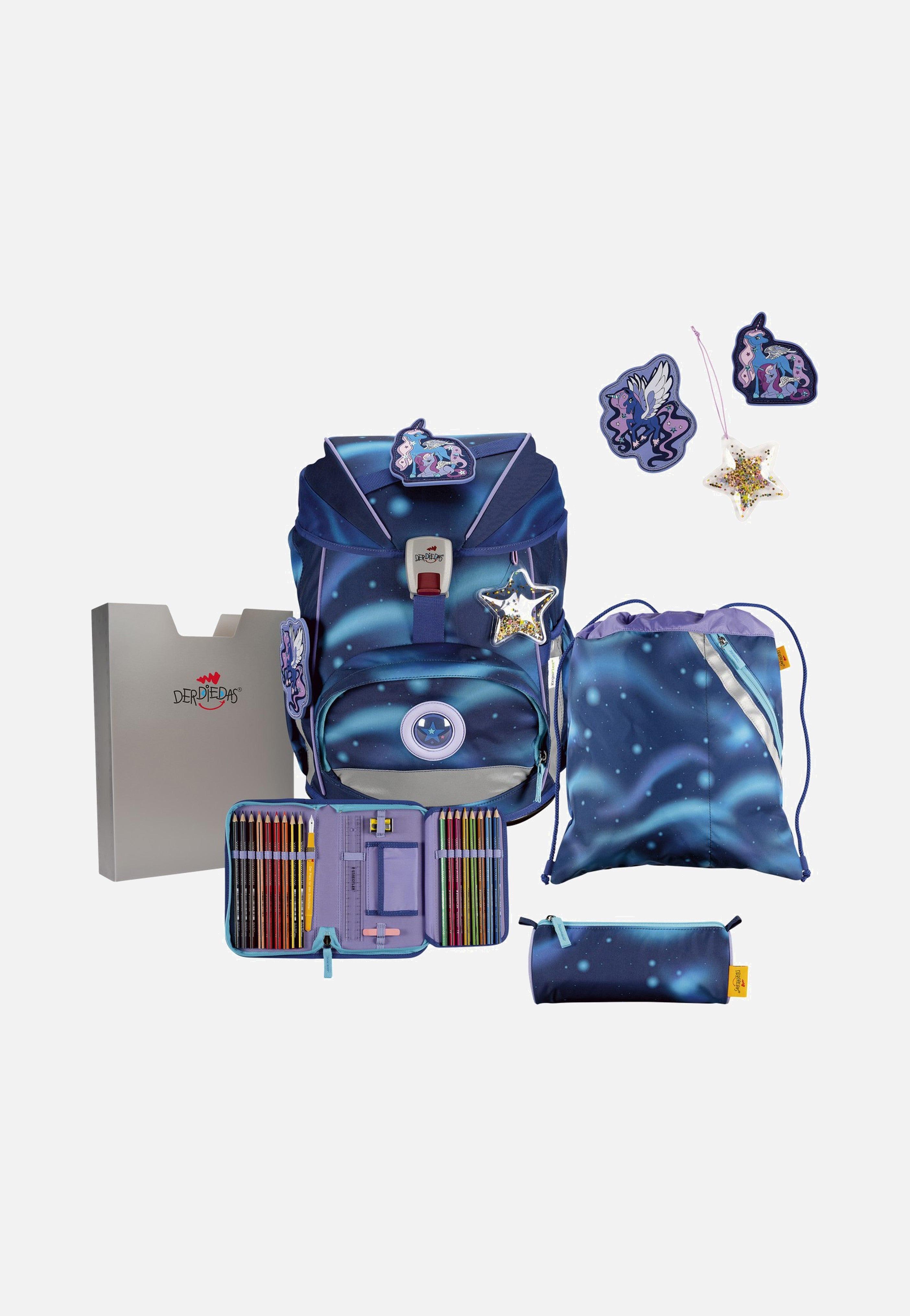 DerDieDas ErgoFlex Set 1 Luna School Backpack
