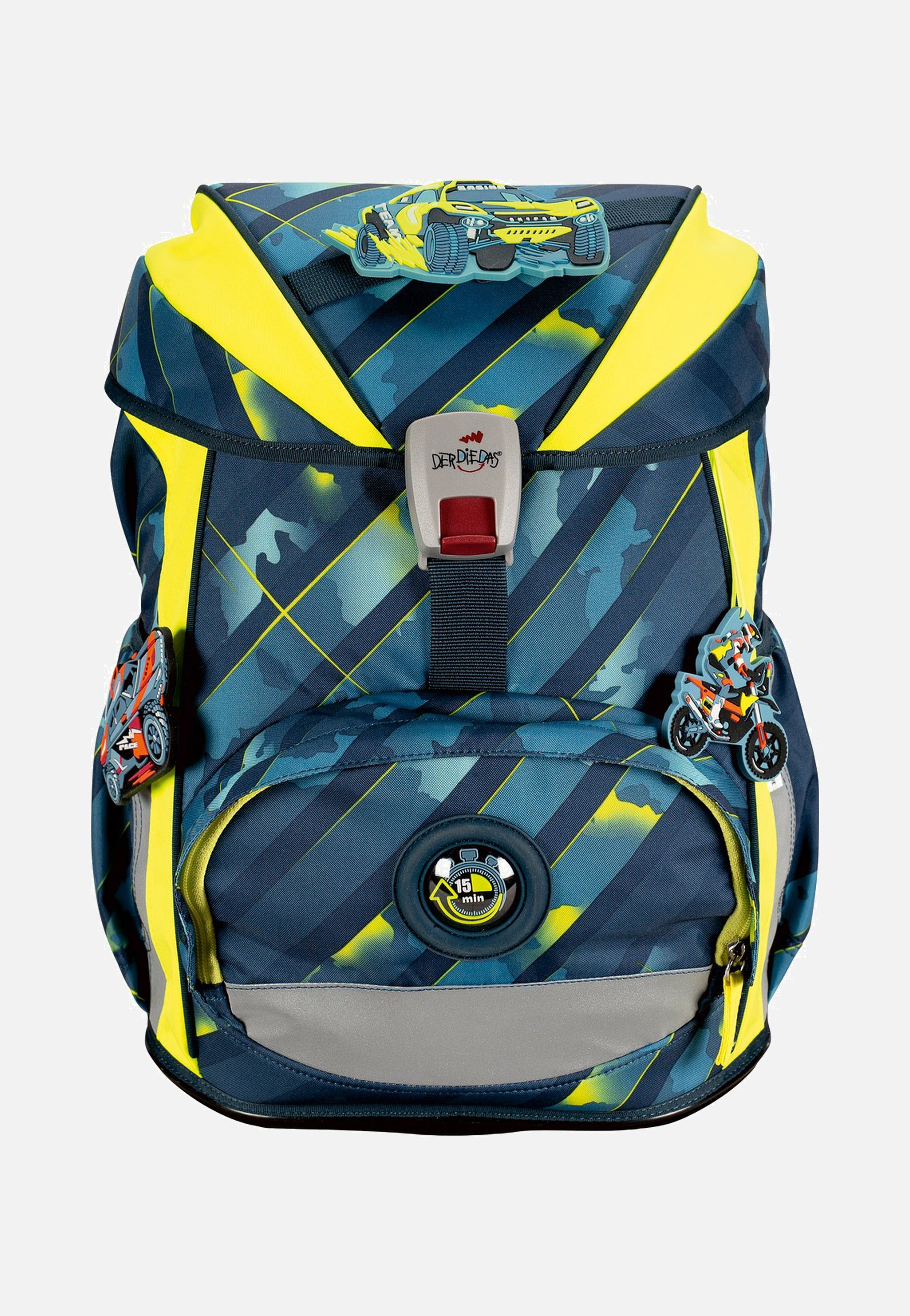 DerDieDas ErgoFlex Set 1 Speed Challenge School Backpack