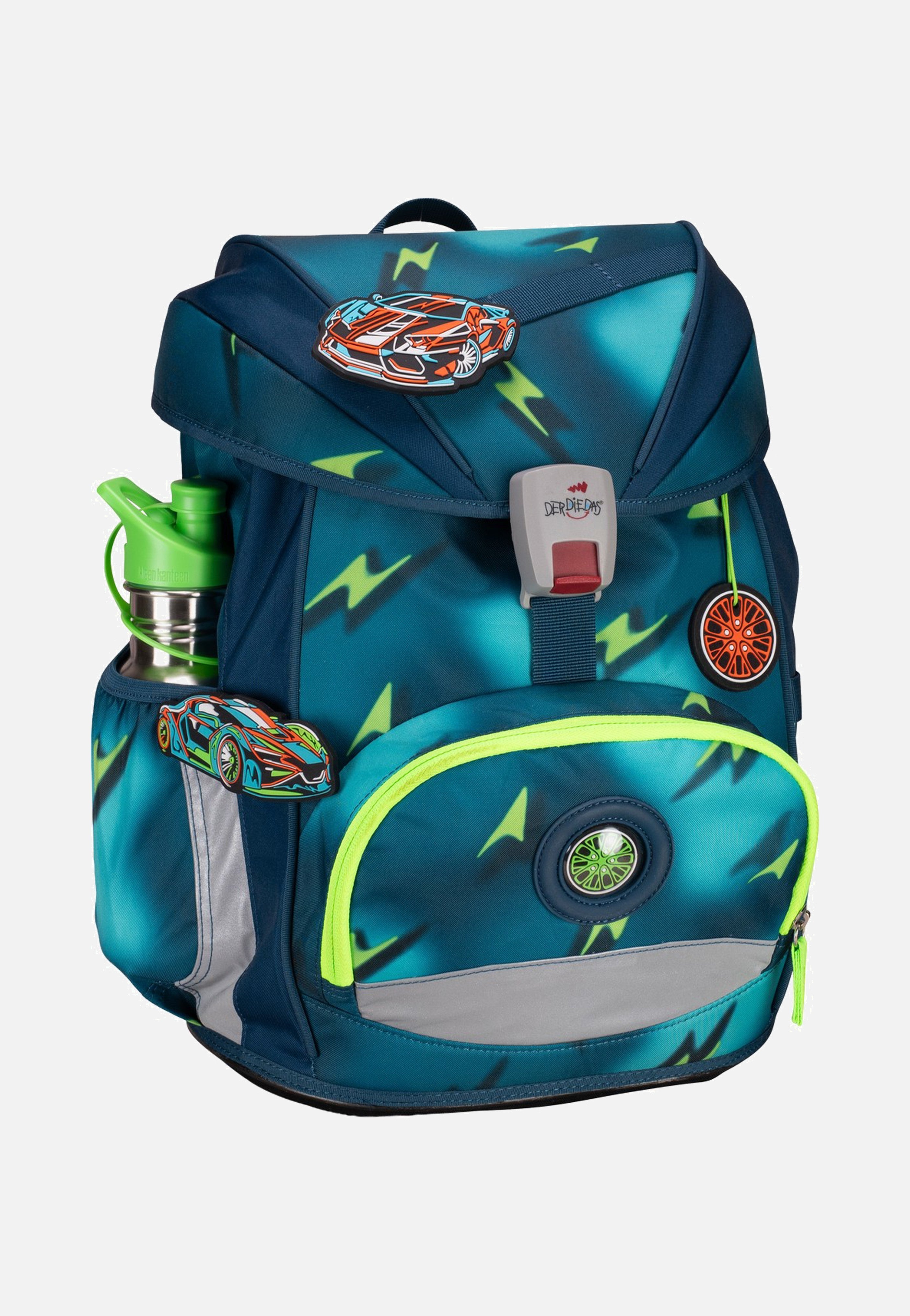 DerDieDas ErgoFlex Superlight Set Magic Light School Backpack
