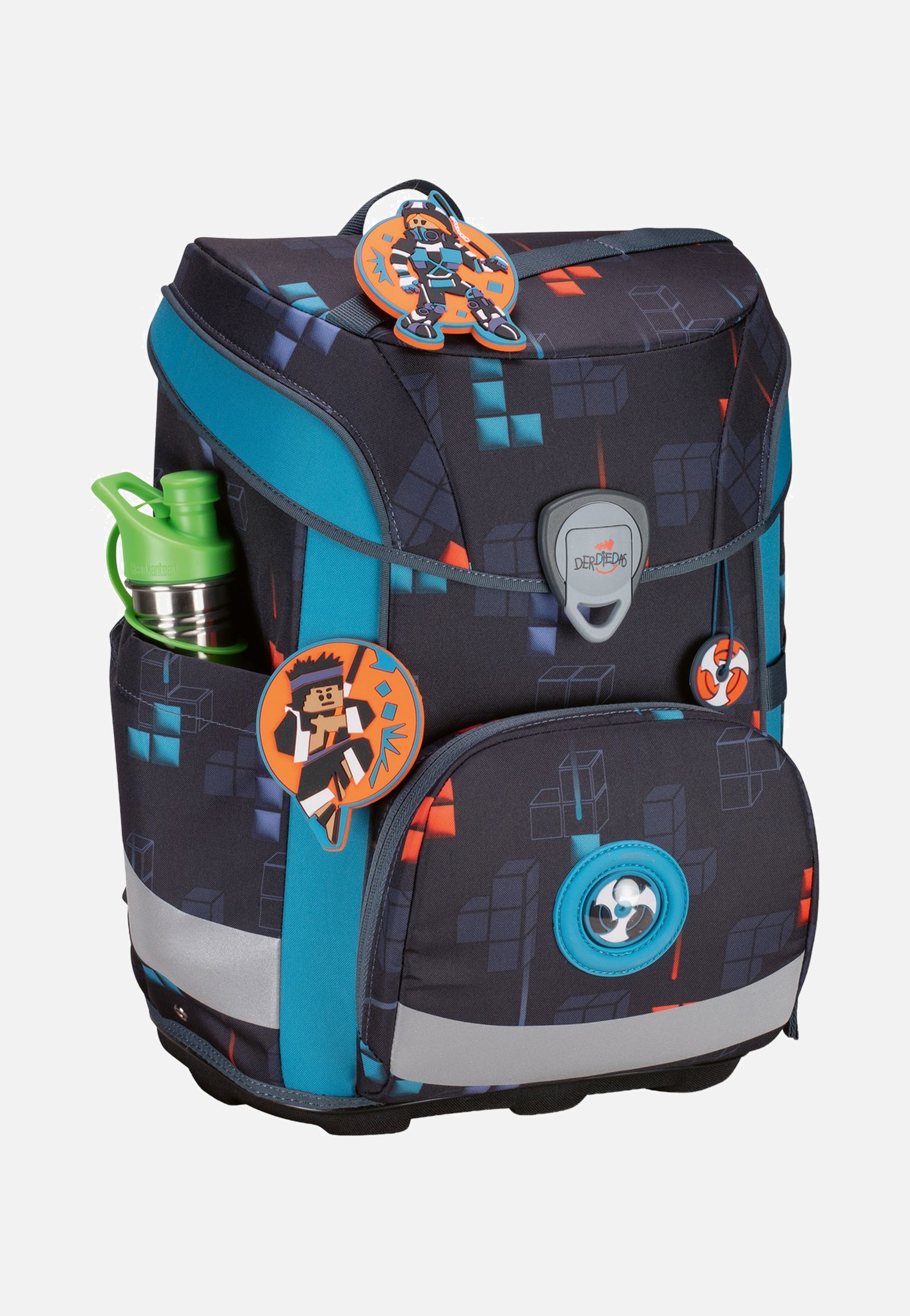 DerDieDas - ErgoFlex Easy Set Ninja Fighter - School Backpack | Neutral-Image