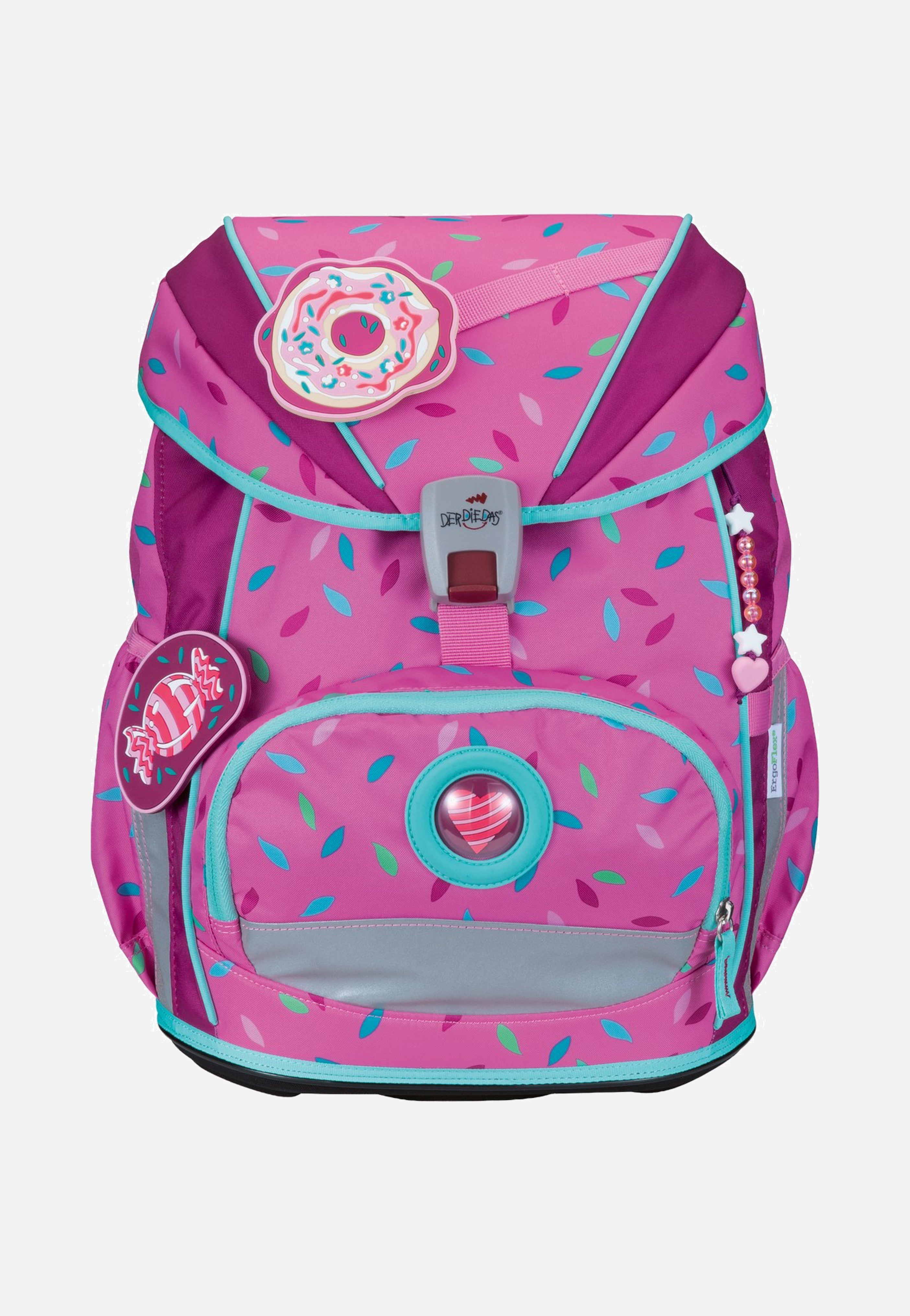 DerDieDas ErgoFlex Superlight Set Sweet Sprinkles School Backpack