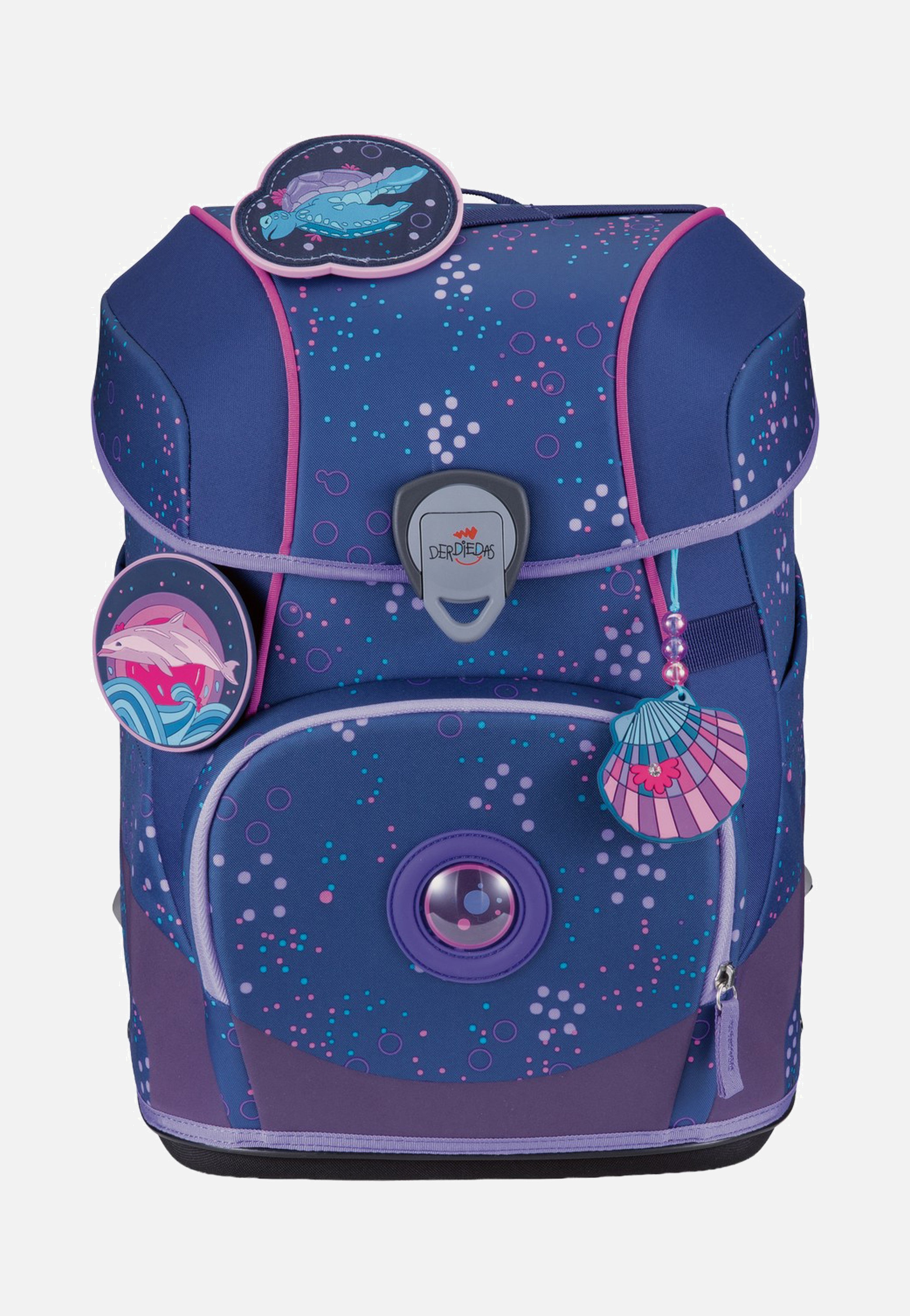 DerDieDas ErgoFlex Tiny Set Deep Ocean School Backpack