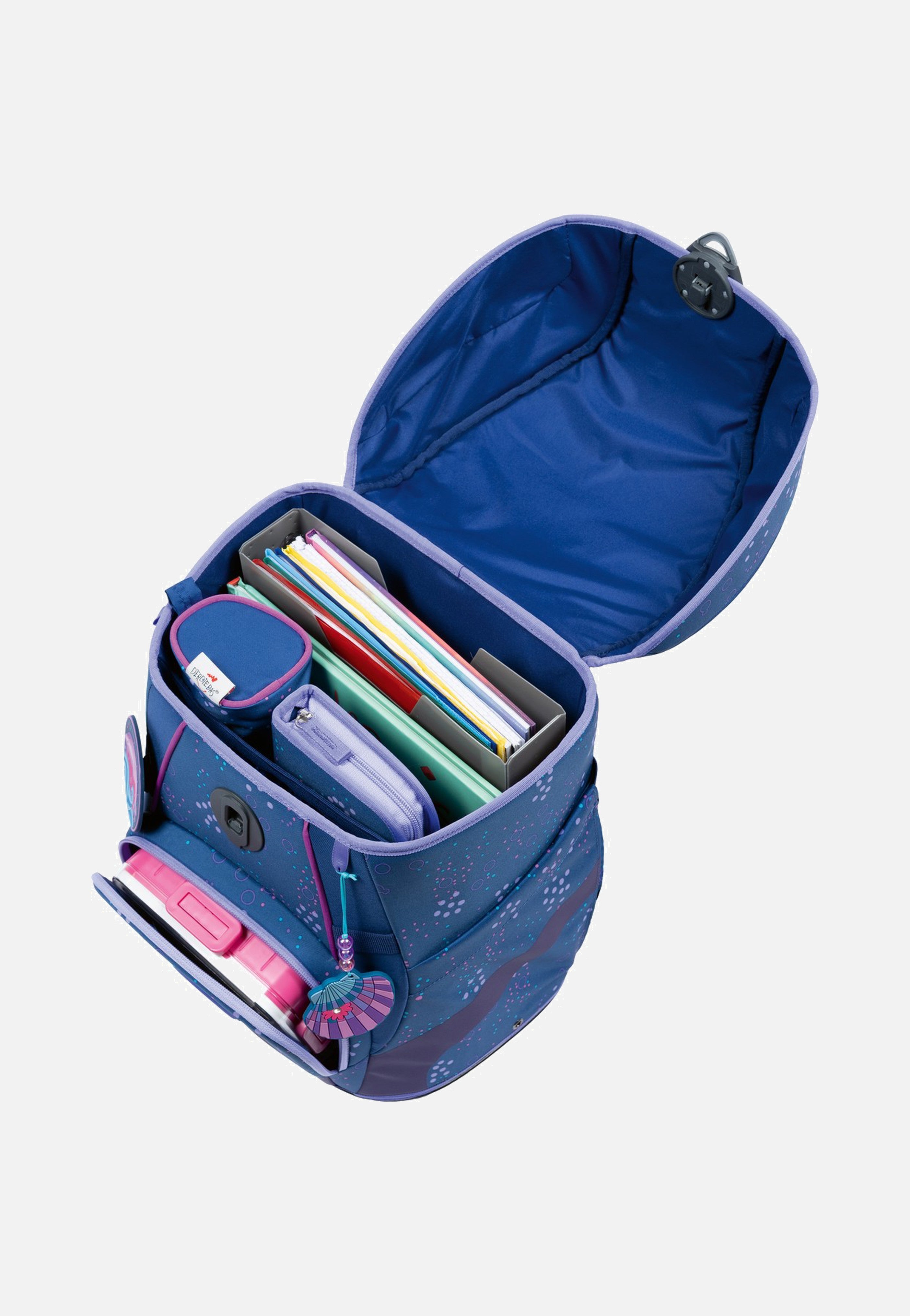 DerDieDas ErgoFlex Tiny Set Deep Ocean School Backpack