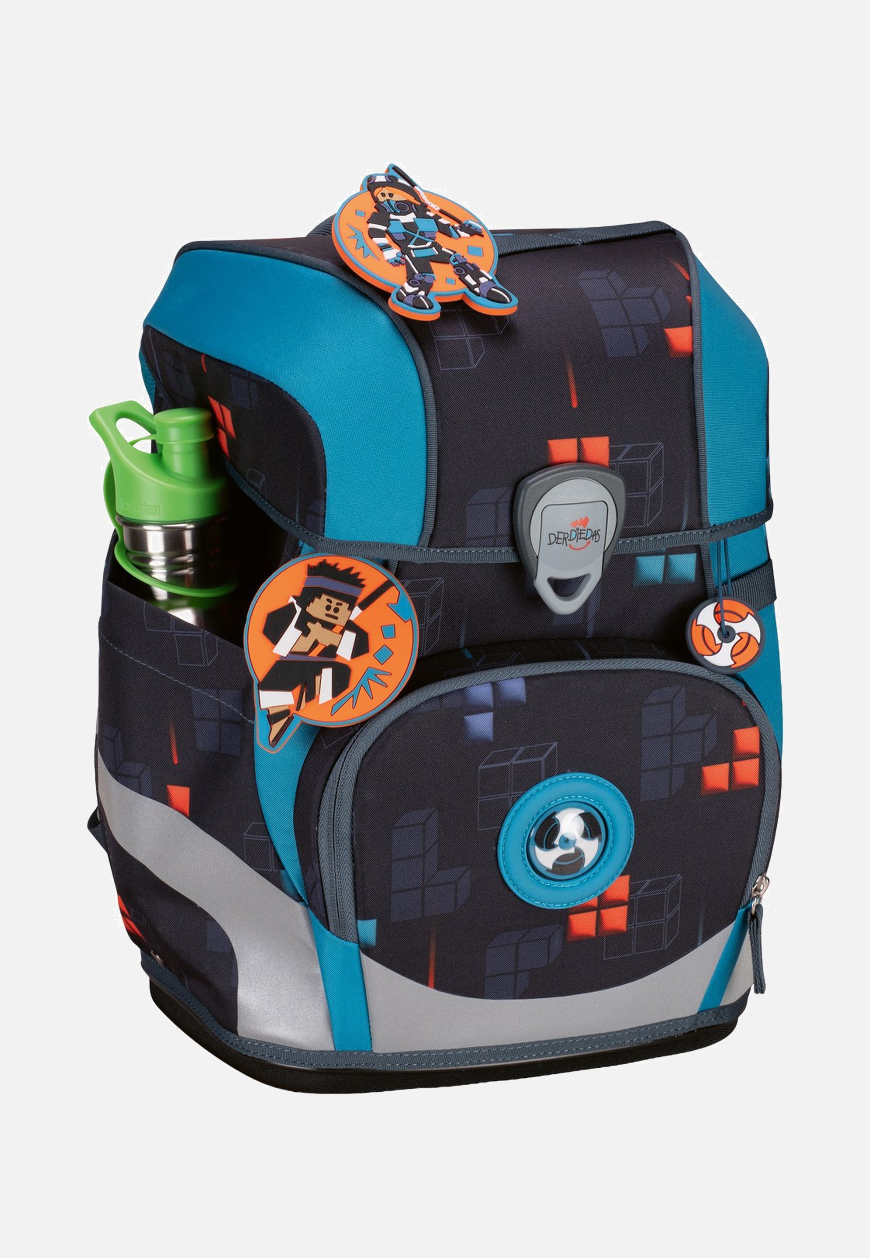 DerDieDas - ErgoFlex Tiny Set Ninja Fighter - School Backpack | Neutral-Image