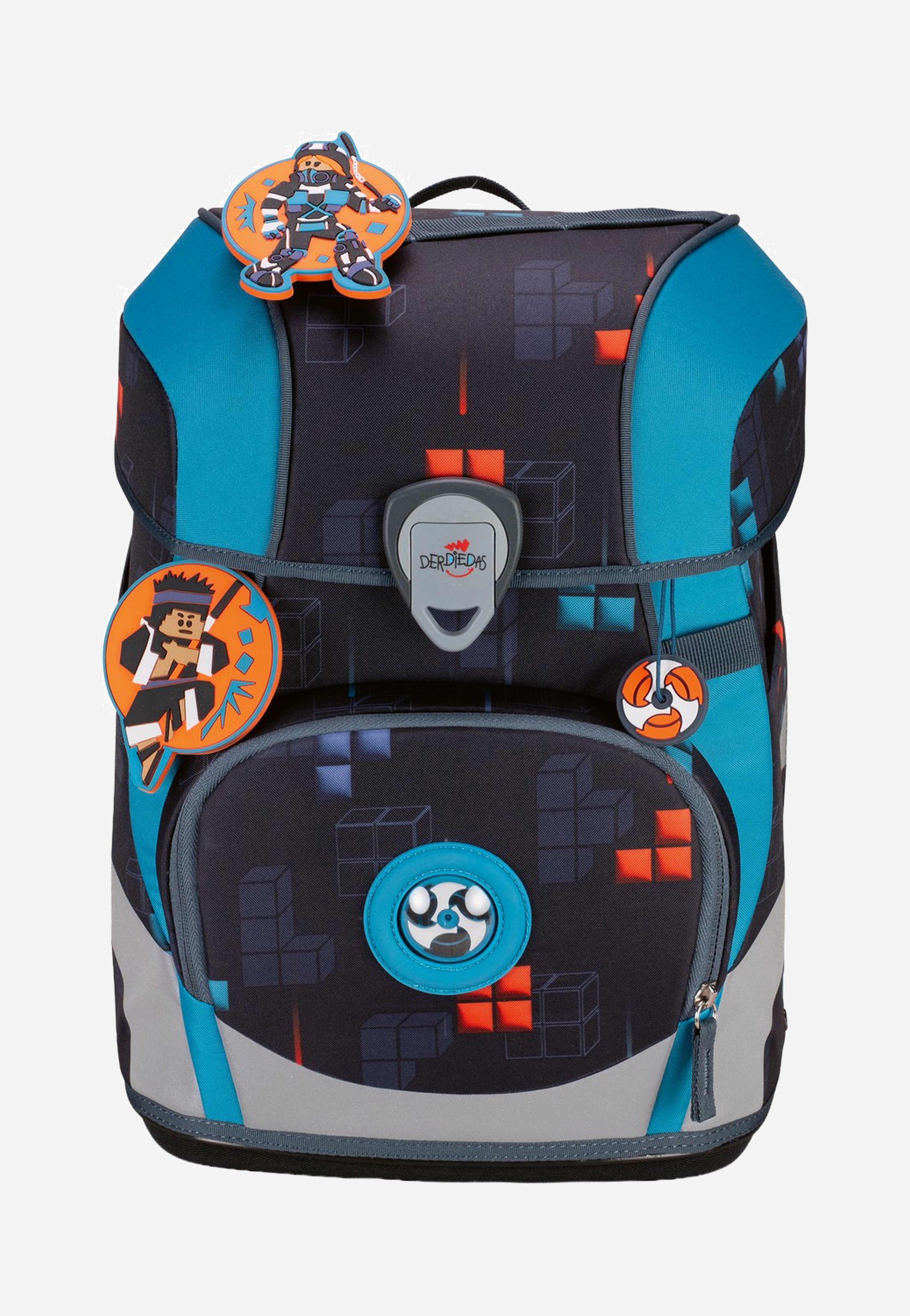 DerDieDas - ErgoFlex Tiny Set Ninja Fighter - School Backpack | Neutral-Image