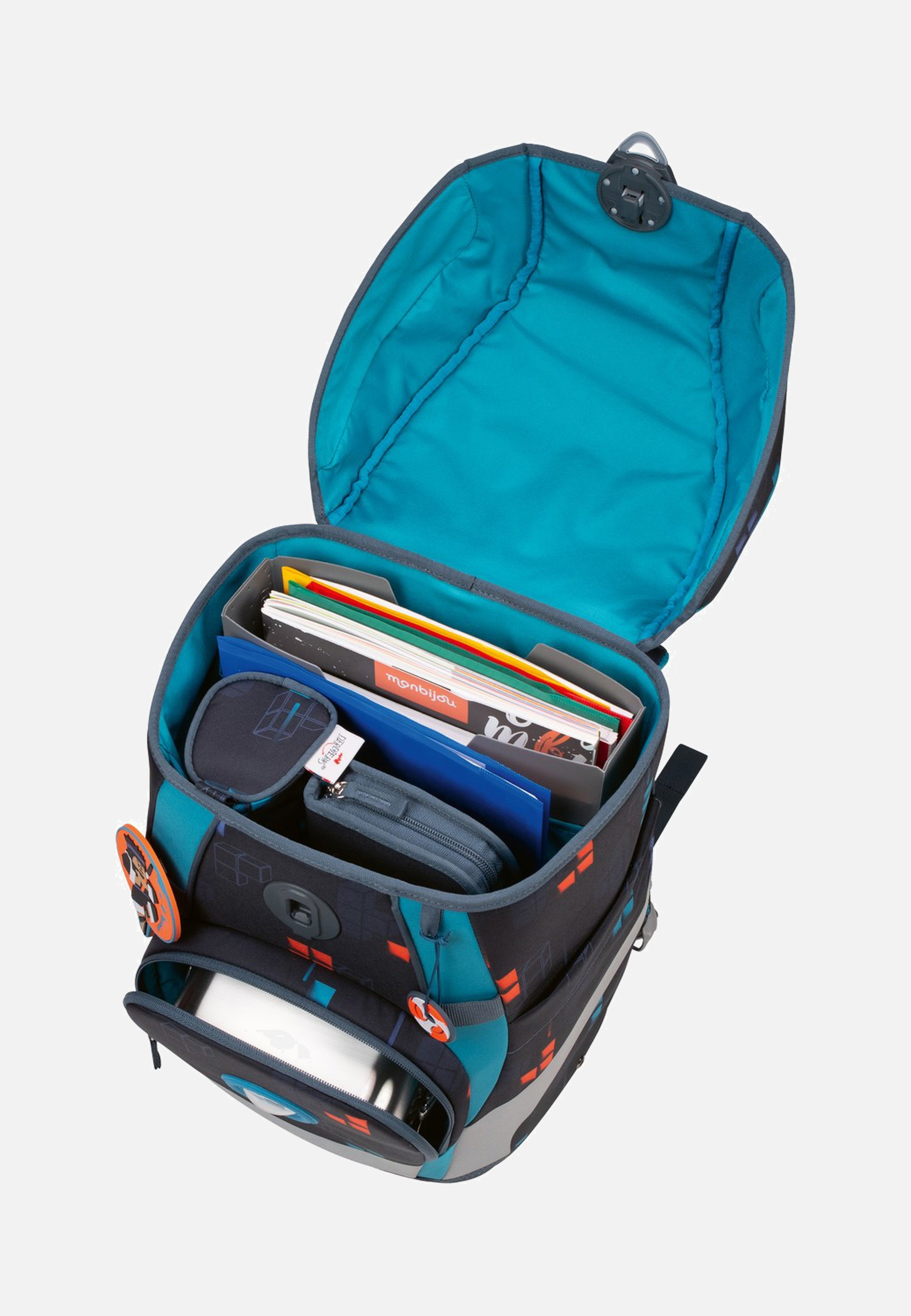 DerDieDas - ErgoFlex Tiny Set Ninja Fighter - School Backpack | Neutral-Image