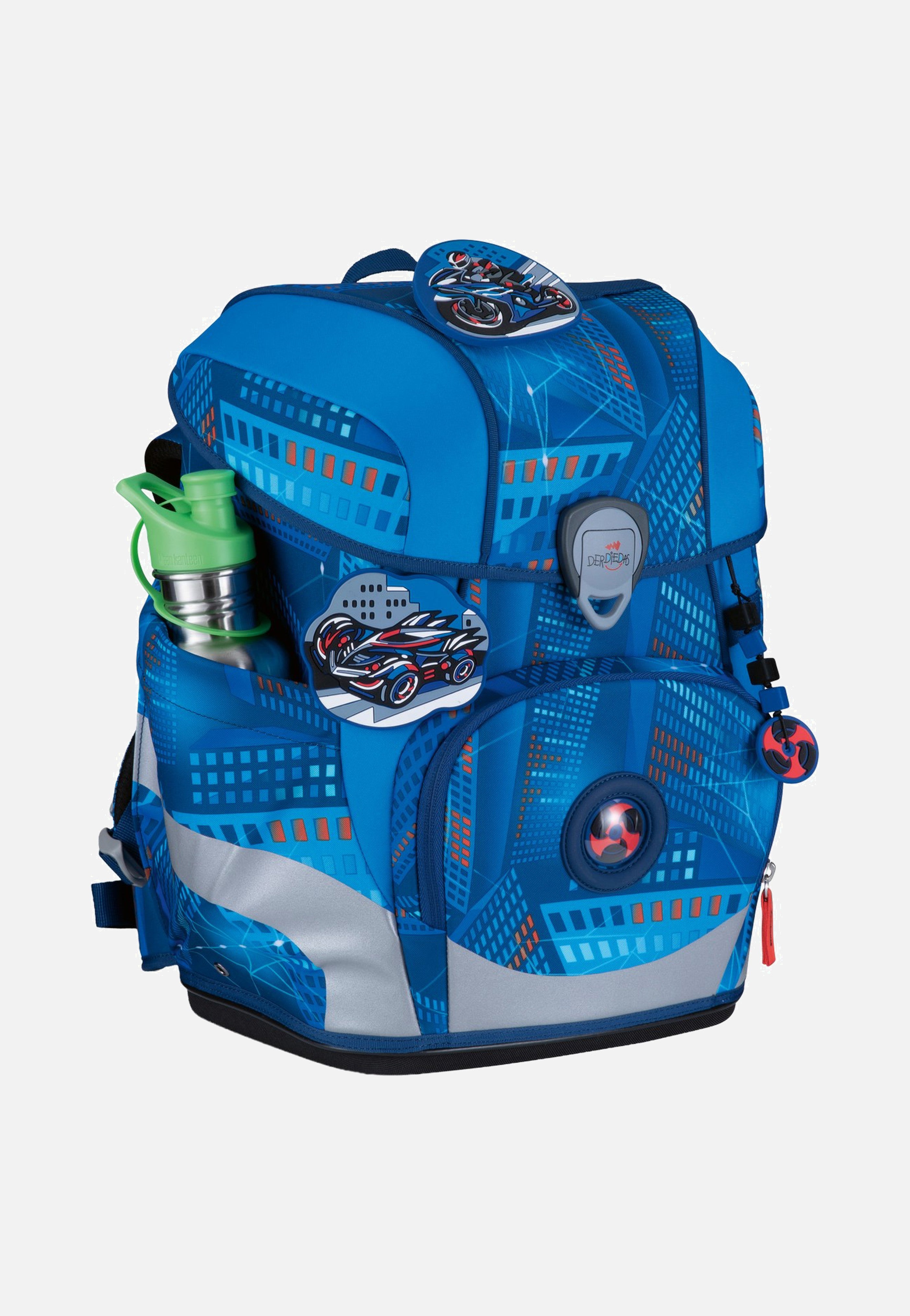 DerDieDas - ErgoFlex Tiny Set Turbo Speed - School Backpack | Neutral-Image