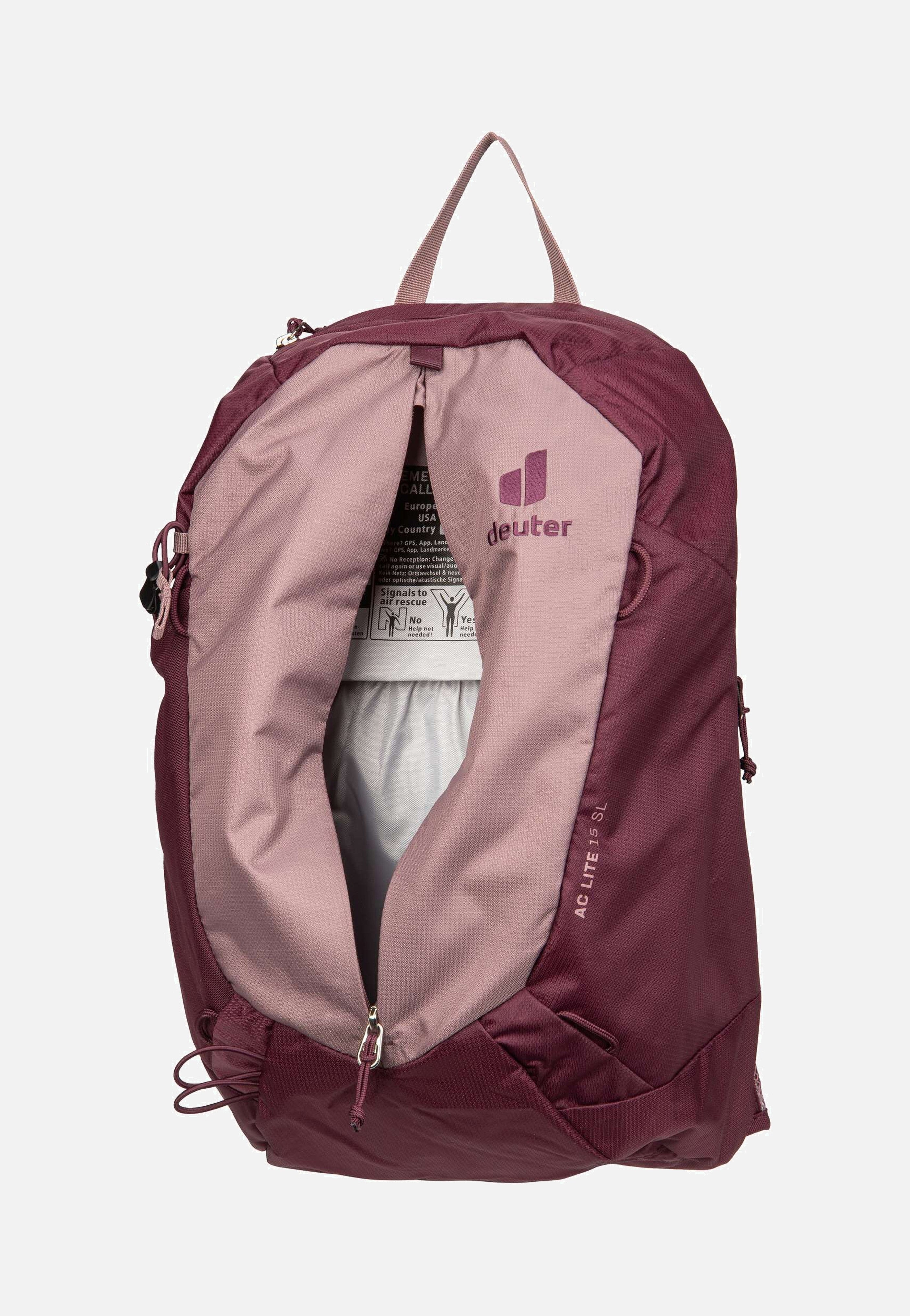 Deuter - AC Lite 15 SL Ashrose/Cassis - Hiking Backpack | Women-Image