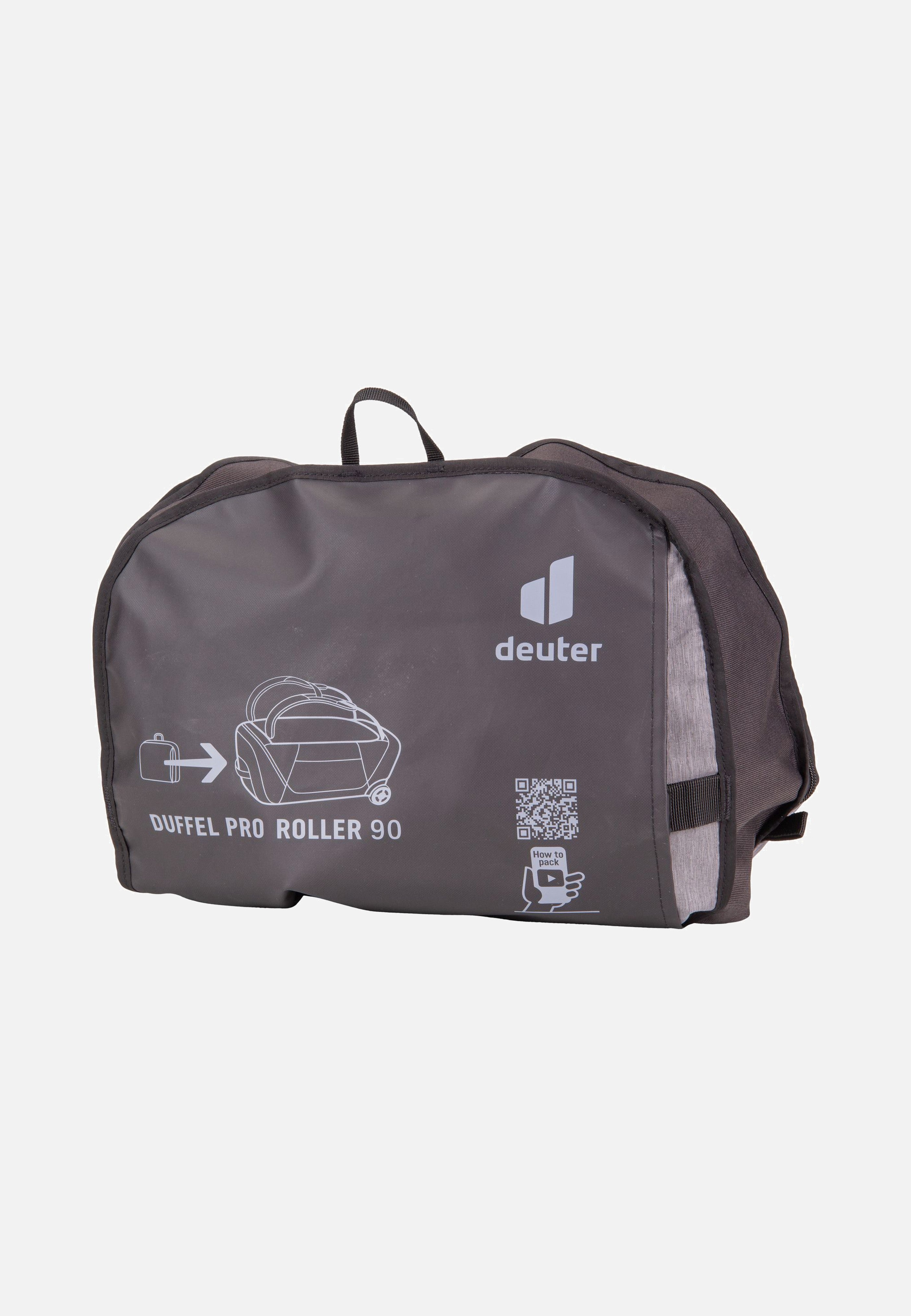 Deuter Duffel Pro Roller 90 Black Travel Bag
