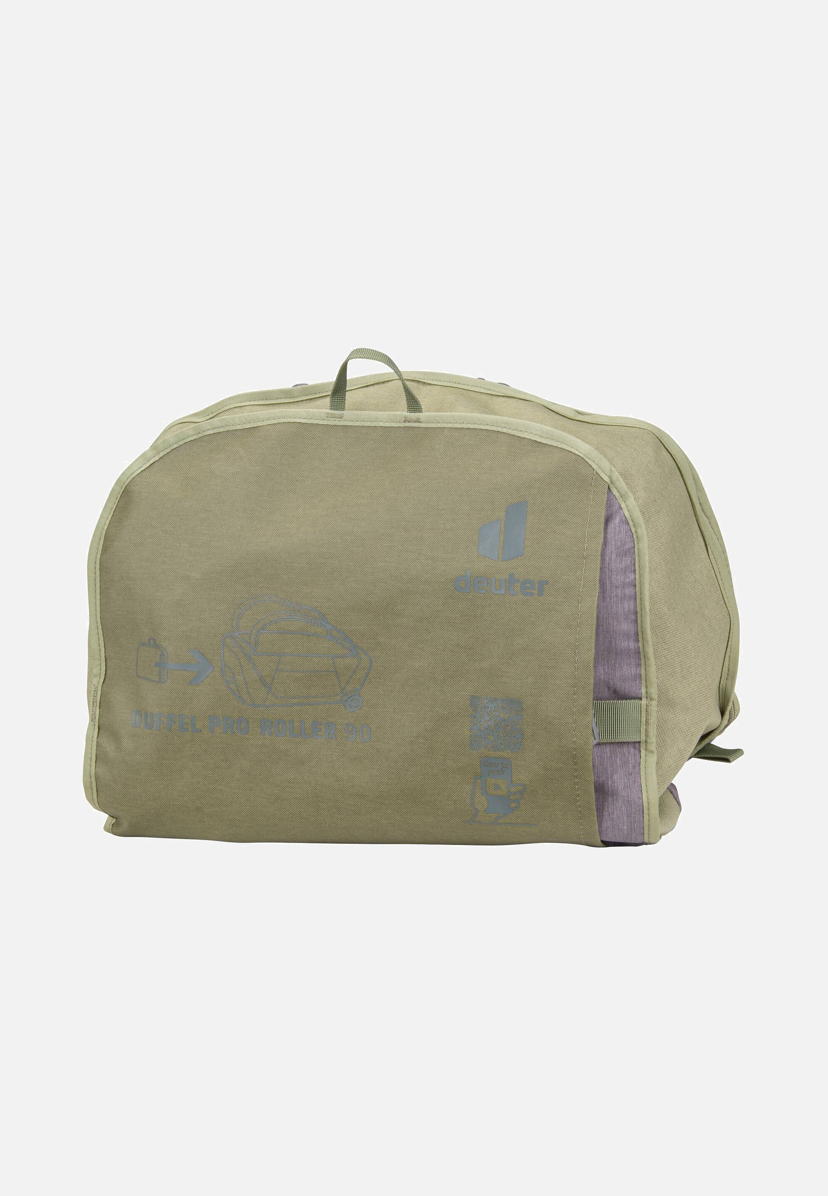 Deuter - Duffel Pro Roller 90 Mineral/Grove - Travel Bag | Neutral-Image