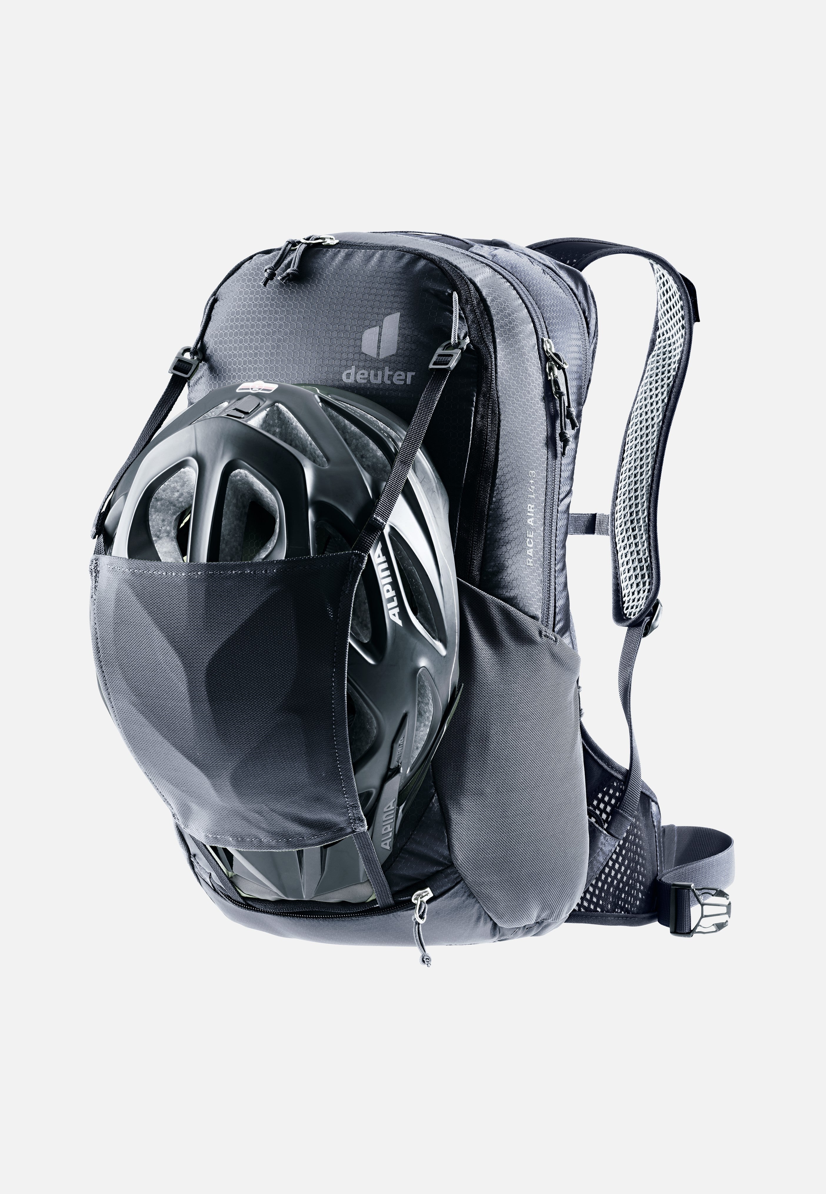 Deuter - Race Air 14+3 Black - Cycling Backpack | Neutral-Image