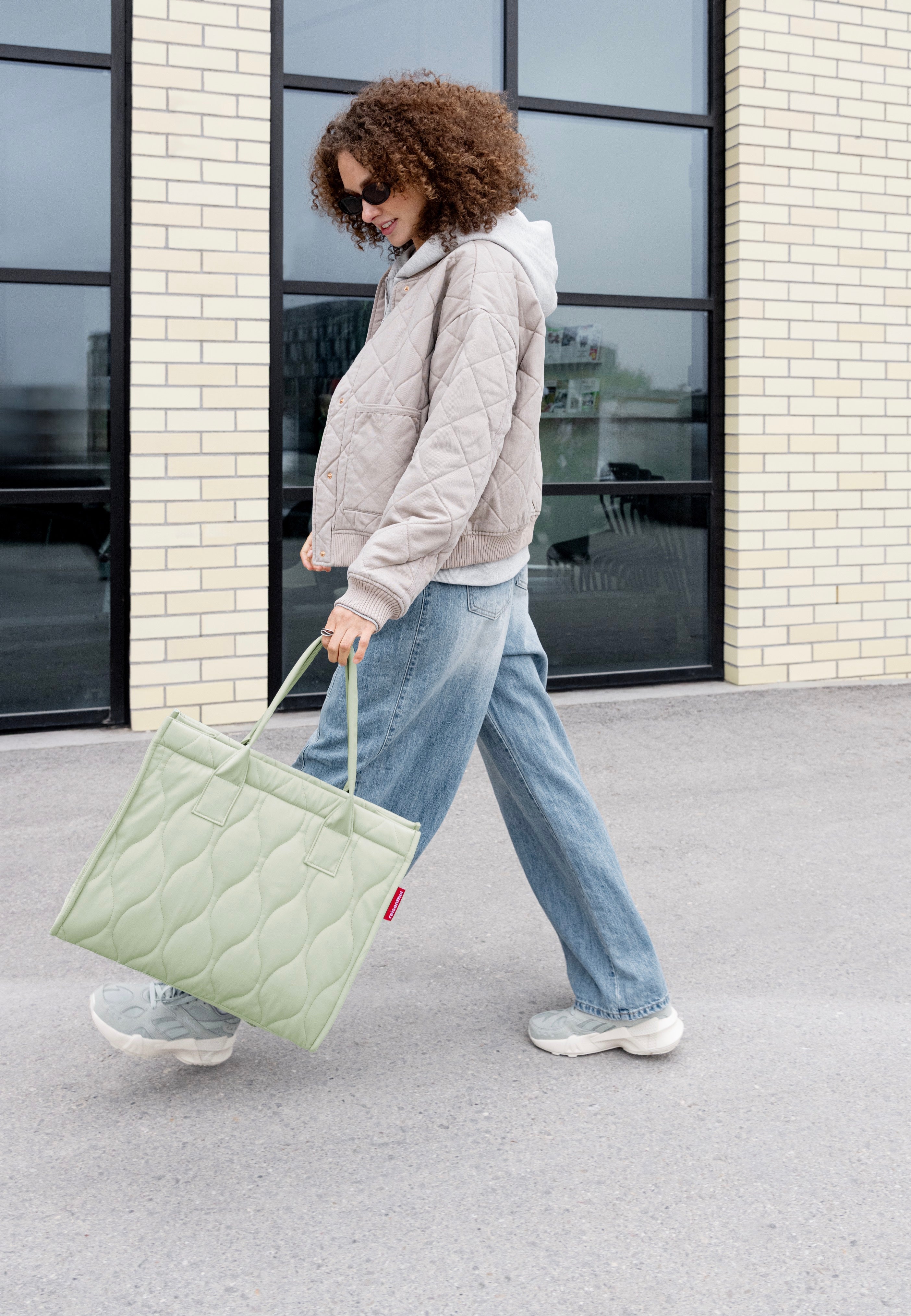 reisenthel Daily Shopper Puffer Iced Matcha Shopper