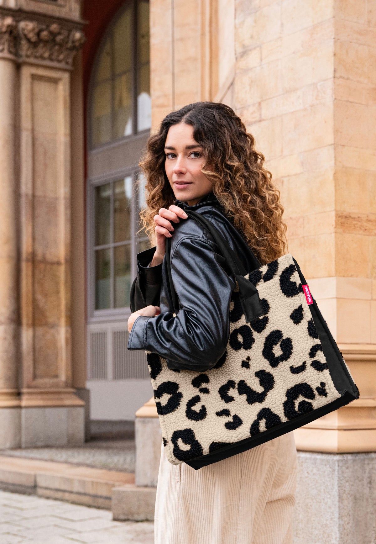 reisenthel Daily Shopper Teddy Leo Cream Bolsa de mano