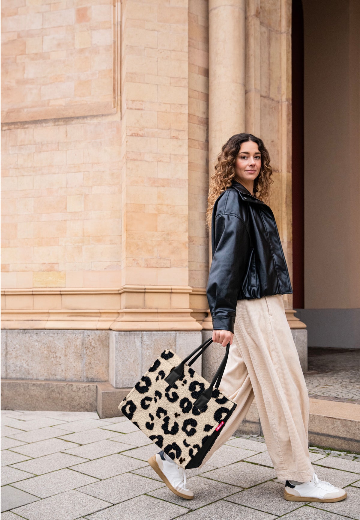 reisenthel Daily Shopper Teddy Leo Cream Bolsa de mano