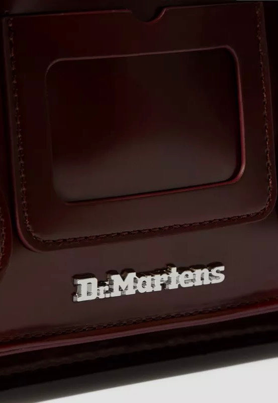 Dr. Martens 11" Satchel Bag Cherry Red Oxford Rub Off Bag